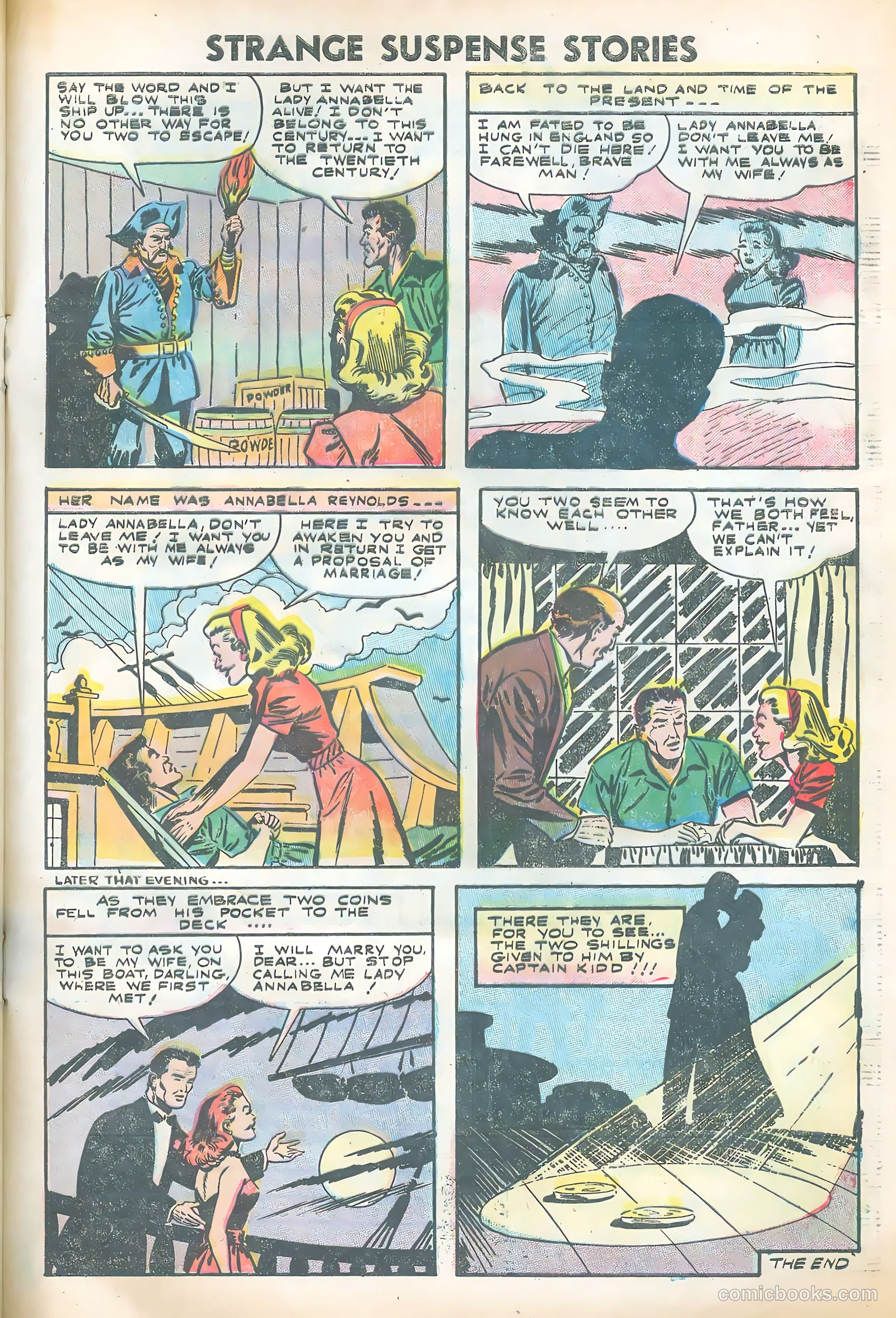 Strange Suspense Stories #28 (1956) — page 33 of 36