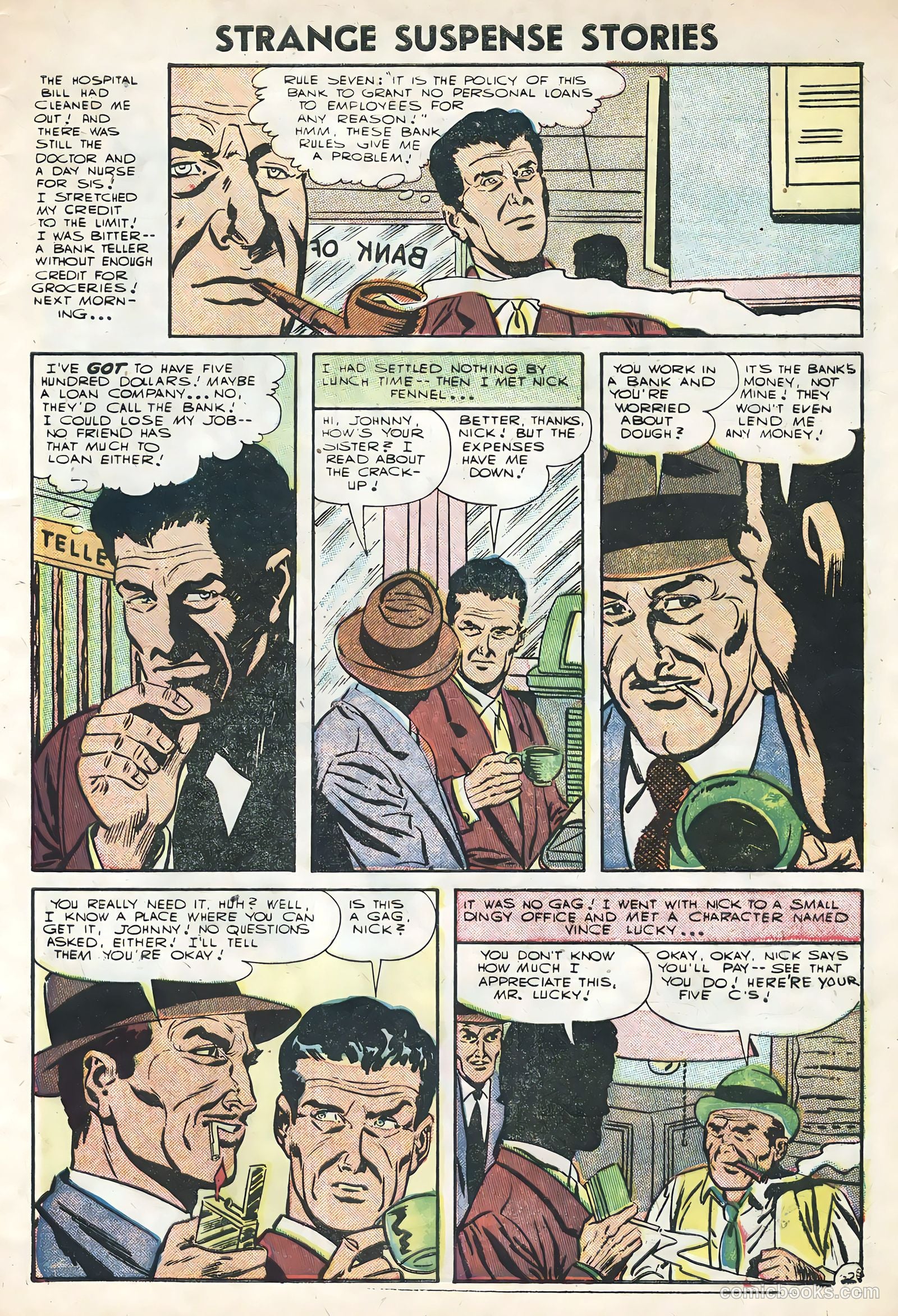 Strange Suspense Stories #29 (1956) — page 9 of 36