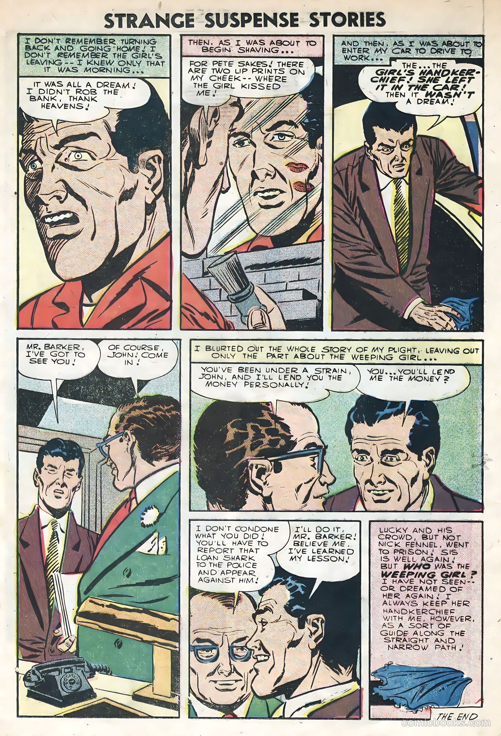 Strange Suspense Stories #29 (1956) — page 13 of 36