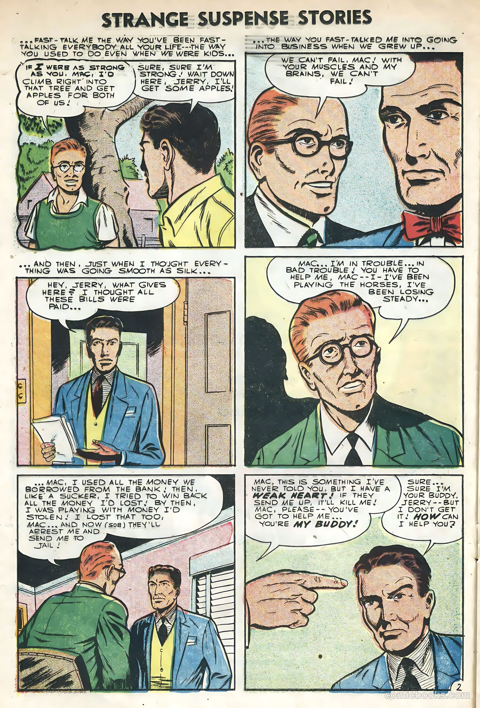 Strange Suspense Stories #29 (1956) — page 16 of 36