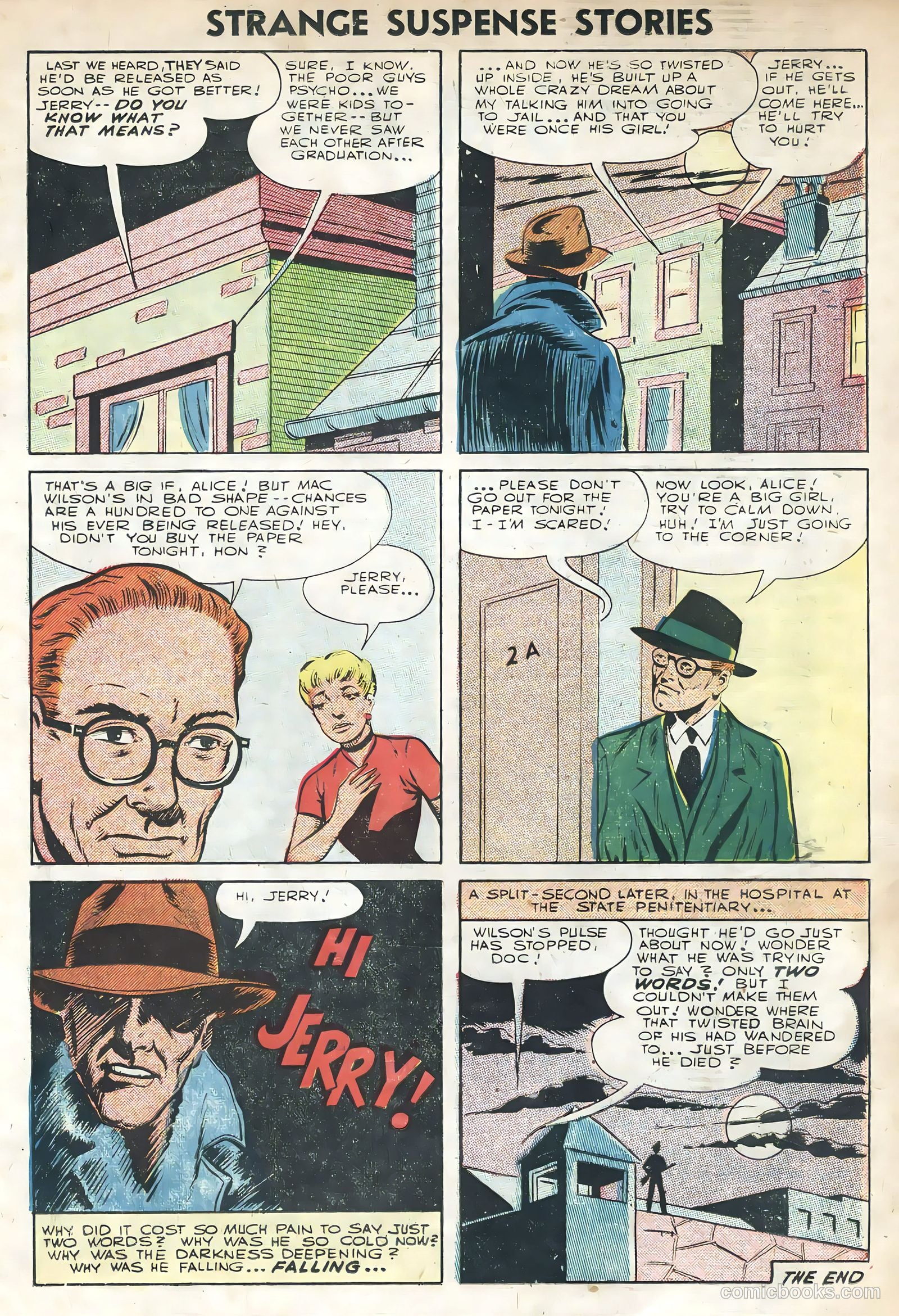 Strange Suspense Stories #29 (1956) — page 19 of 36