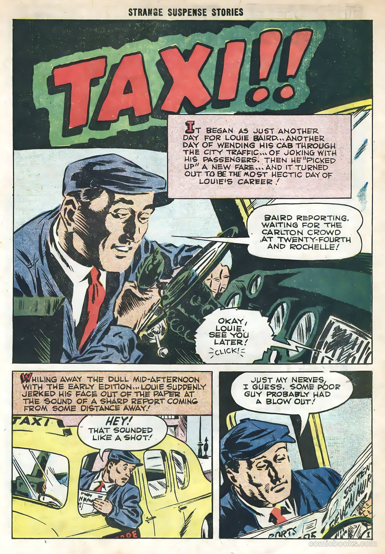 Strange Suspense Stories #29 (1956) — page 23 of 36