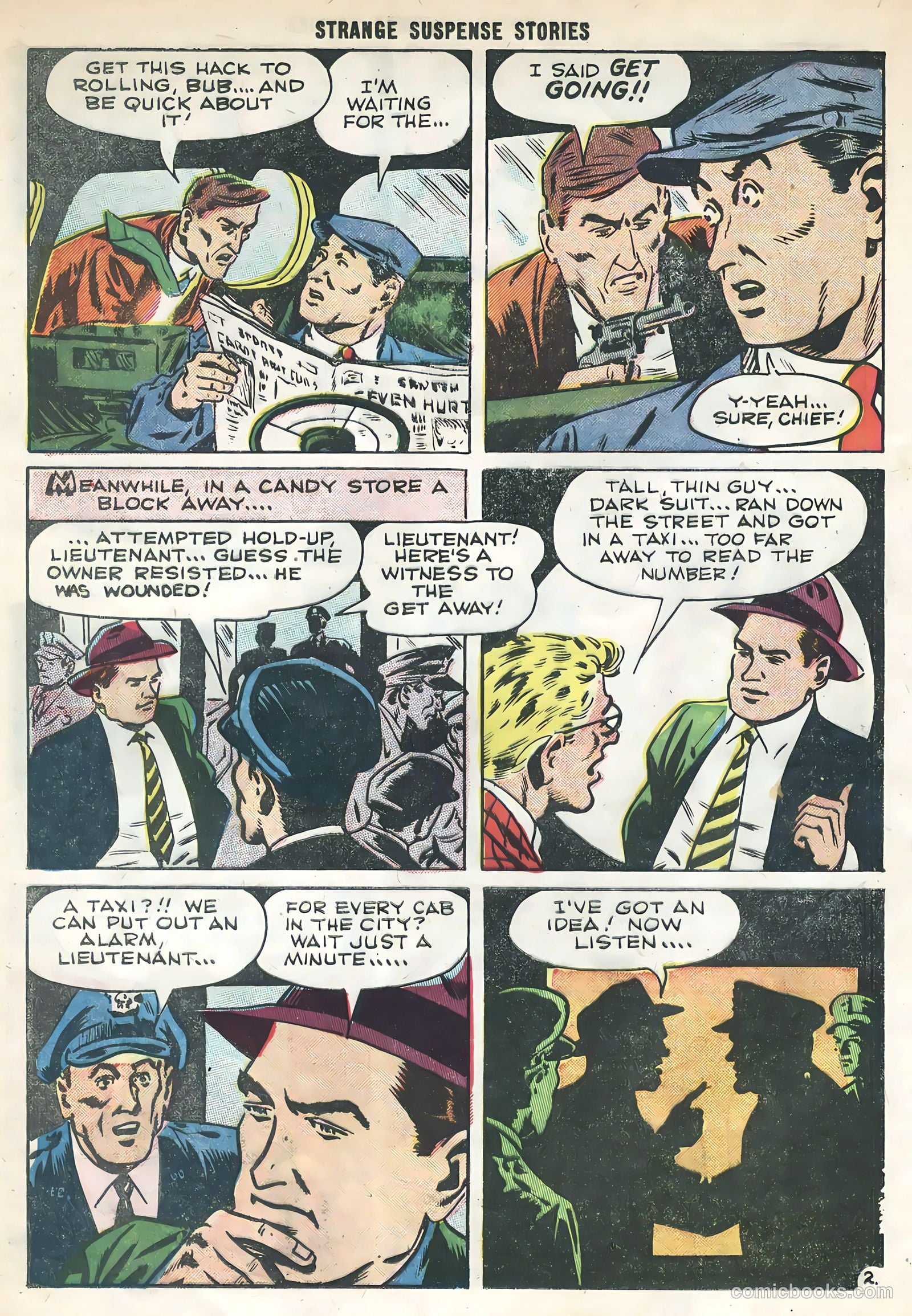 Strange Suspense Stories #29 (1956) — page 24 of 36