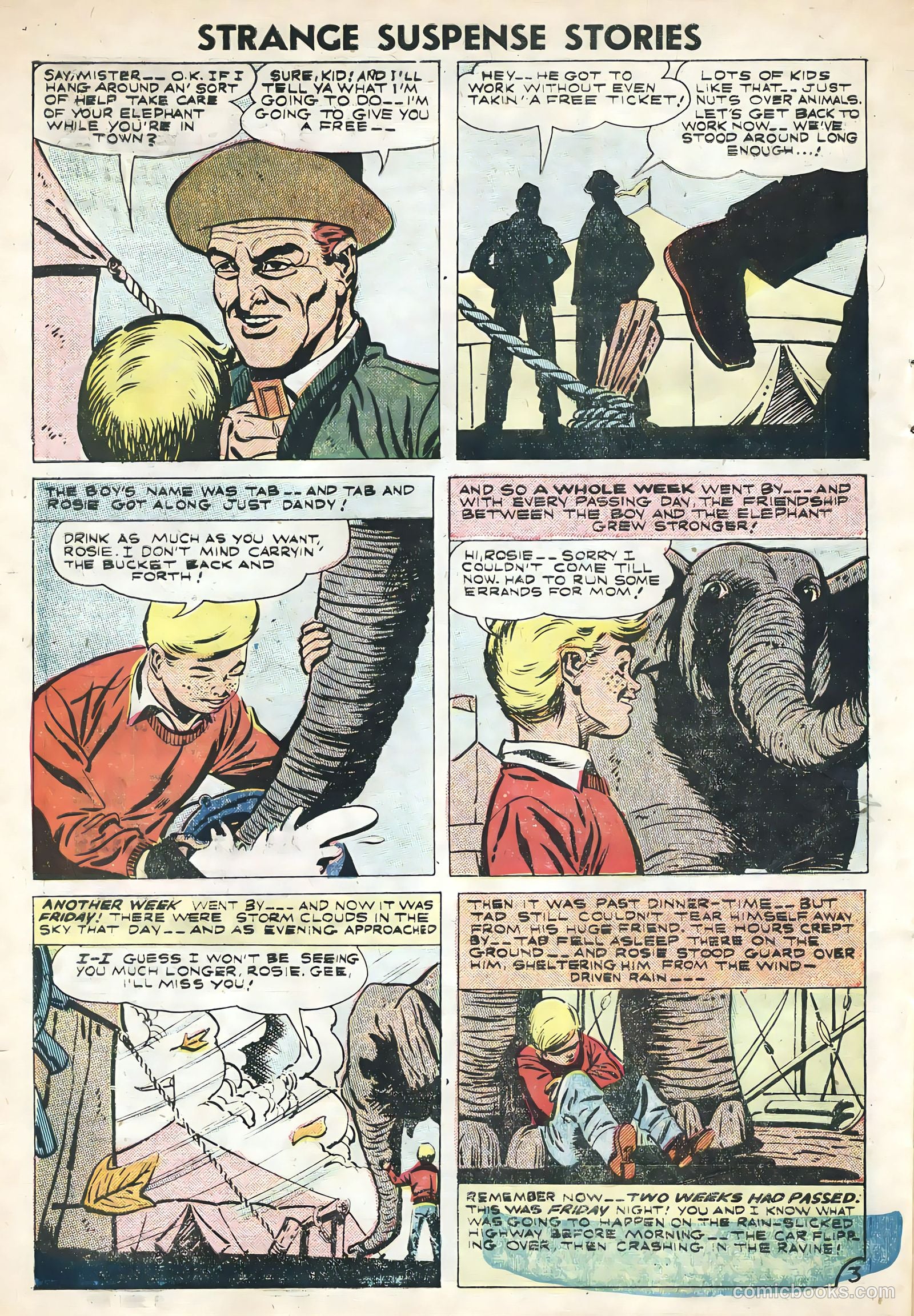 Strange Suspense Stories #29 (1956) — page 30 of 36