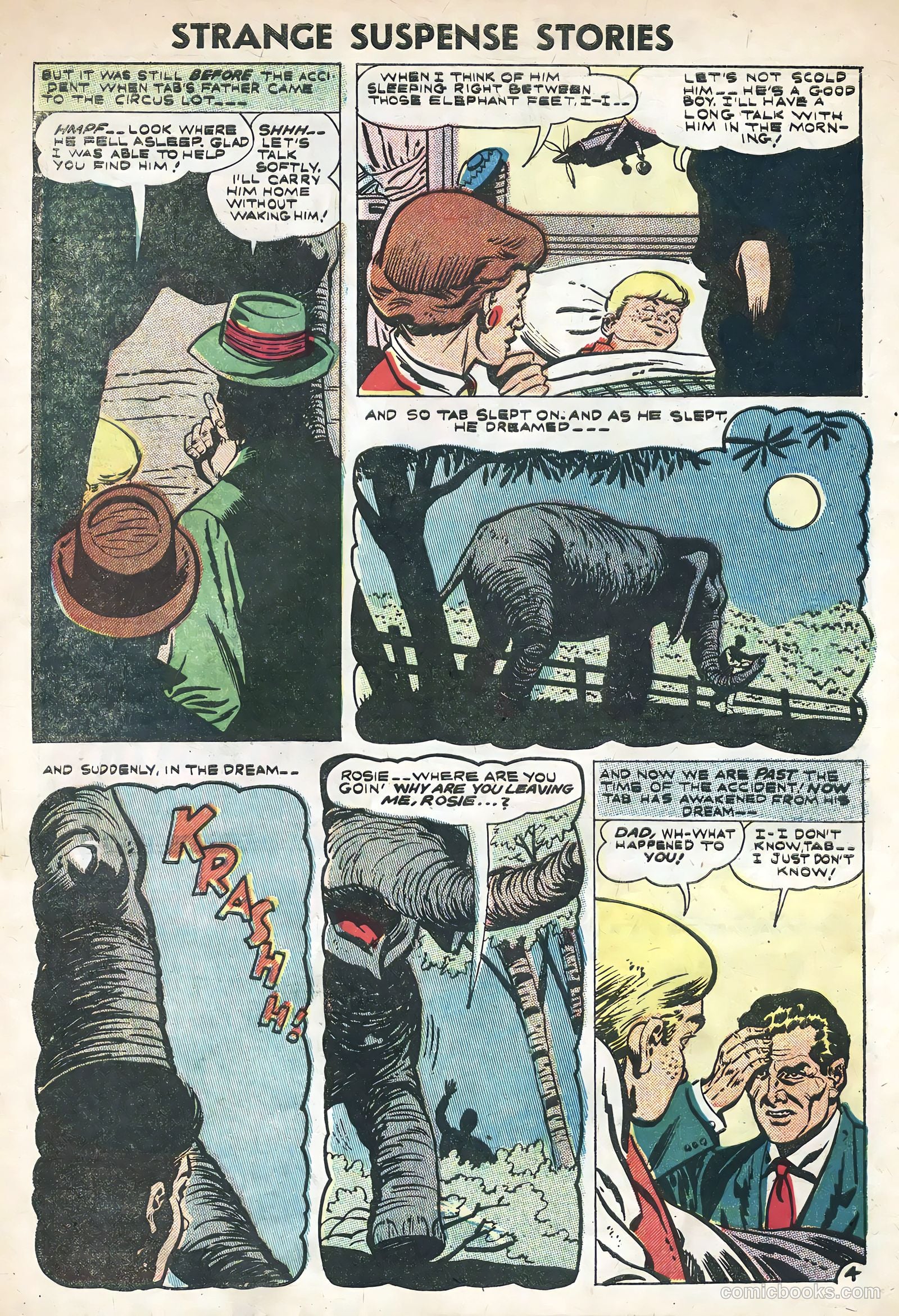 Strange Suspense Stories #29 (1956) — page 32 of 36