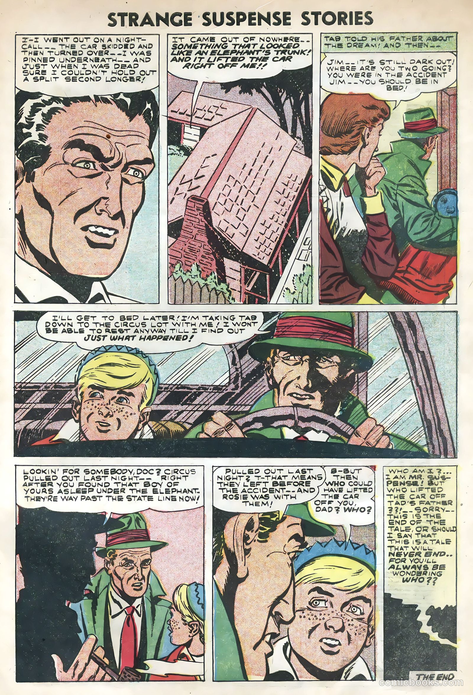 Strange Suspense Stories #29 (1956) — page 33 of 36