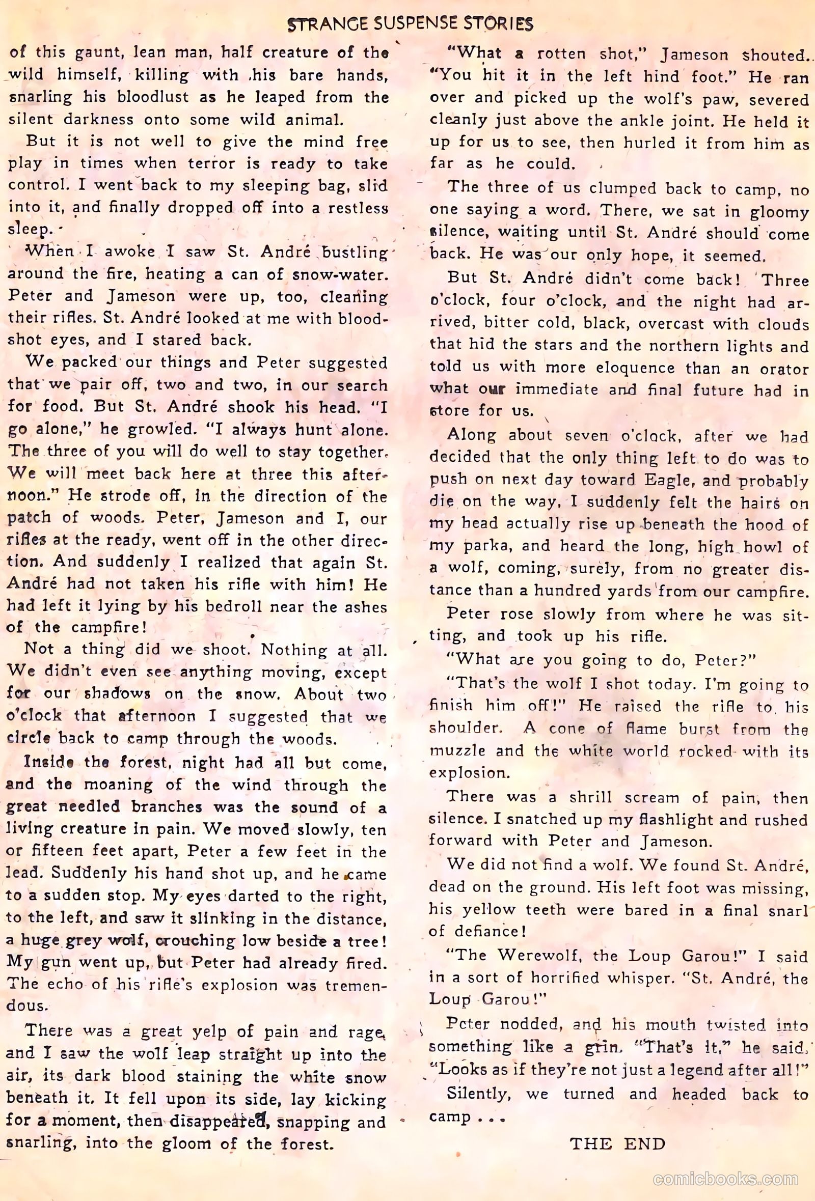 Strange Suspense Stories #3 (1952) — page 26 of 36