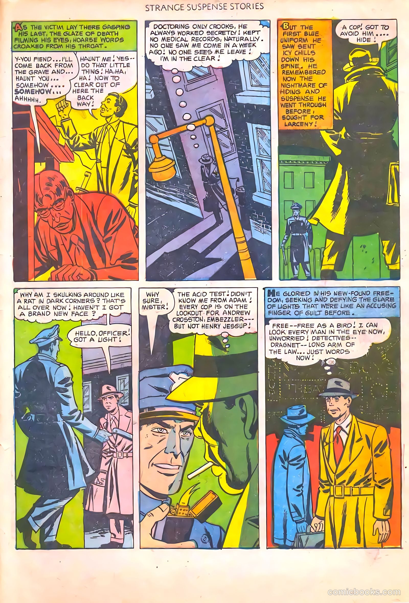 Strange Suspense Stories #3 (1952) — page 29 of 36