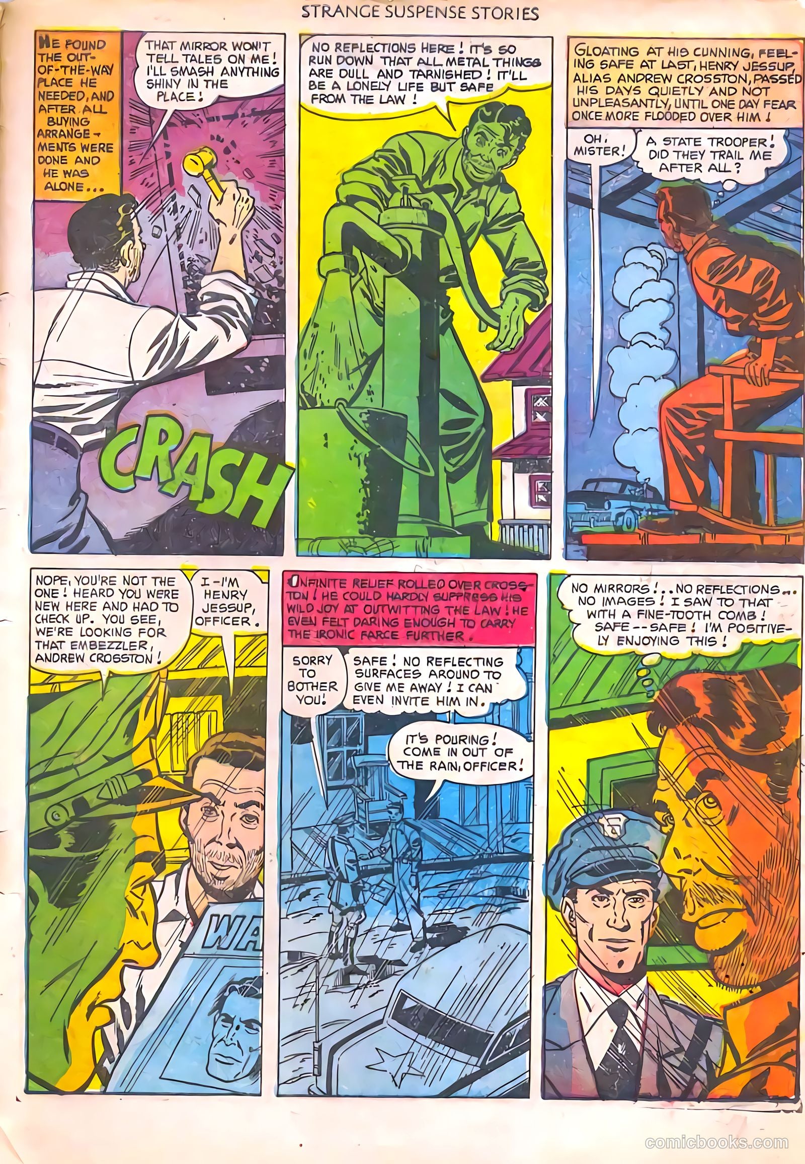 Strange Suspense Stories #3 (1952) — page 33 of 36