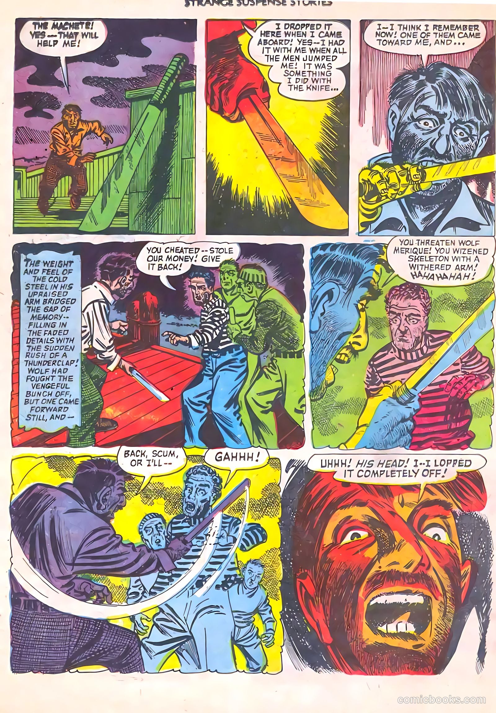 Strange Suspense Stories #3 (1968) — page 22 of 36