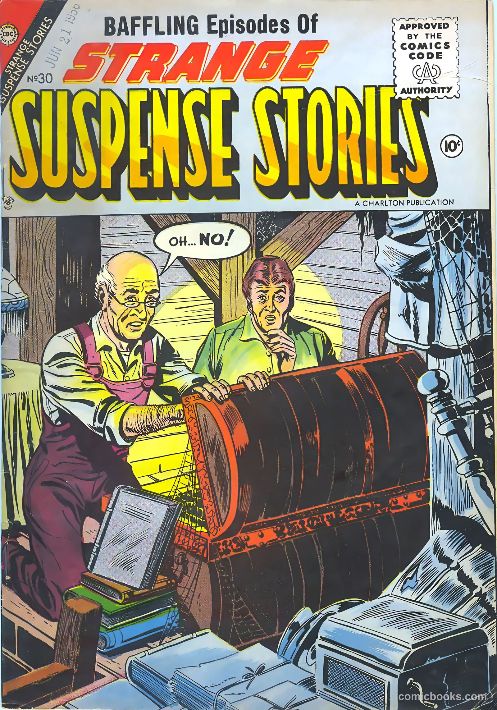 Strange Suspense Stories #30