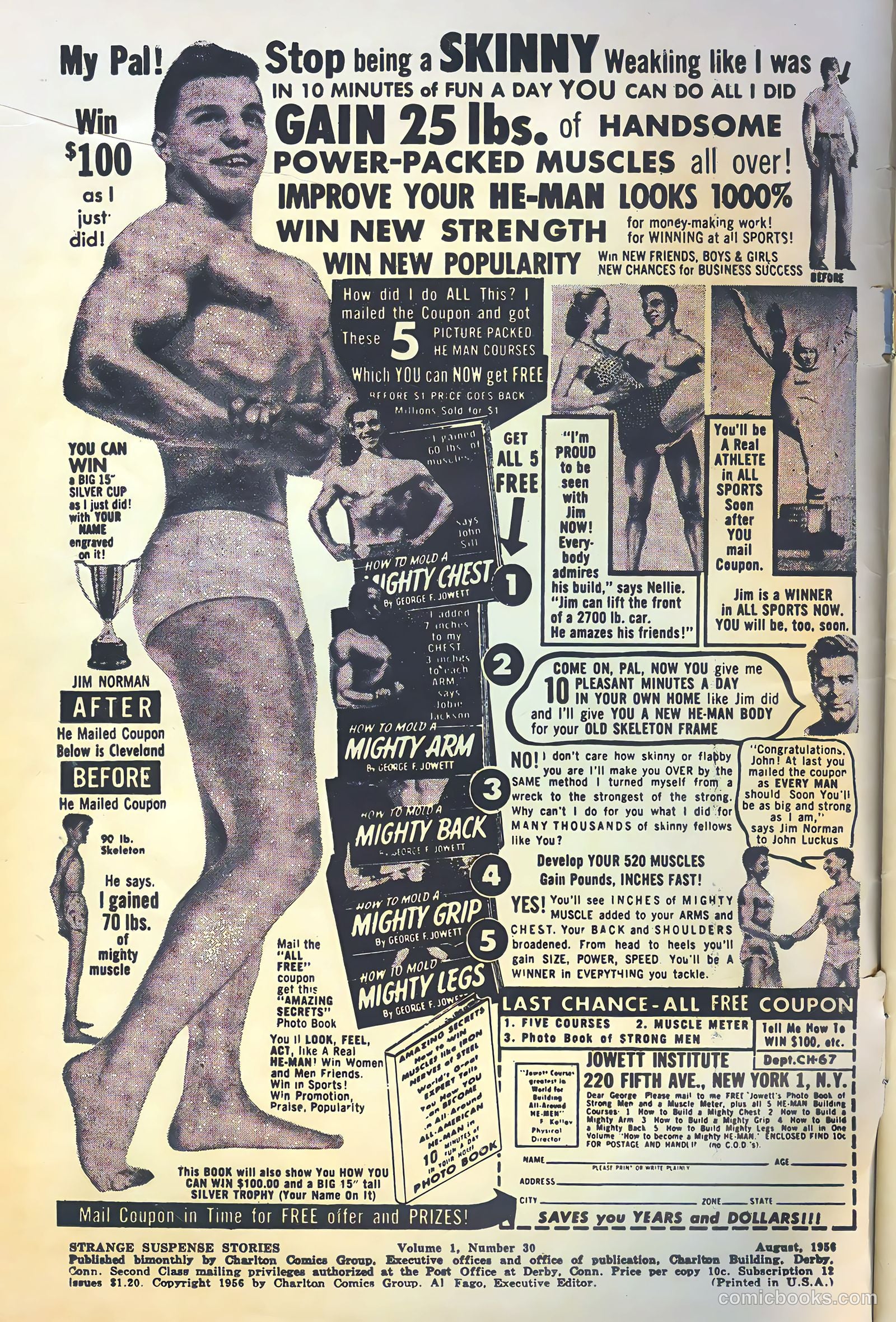 Strange Suspense Stories #30 (1956) — page 2 of 36