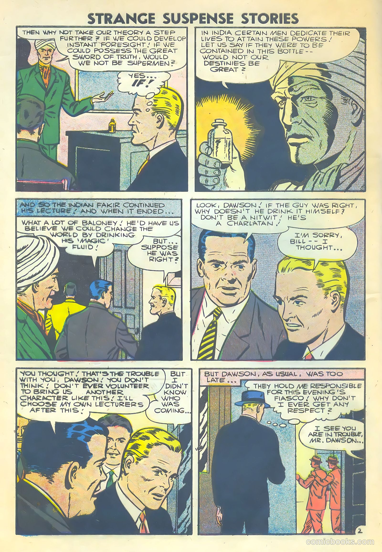 Strange Suspense Stories #30 (1956) — page 4 of 36