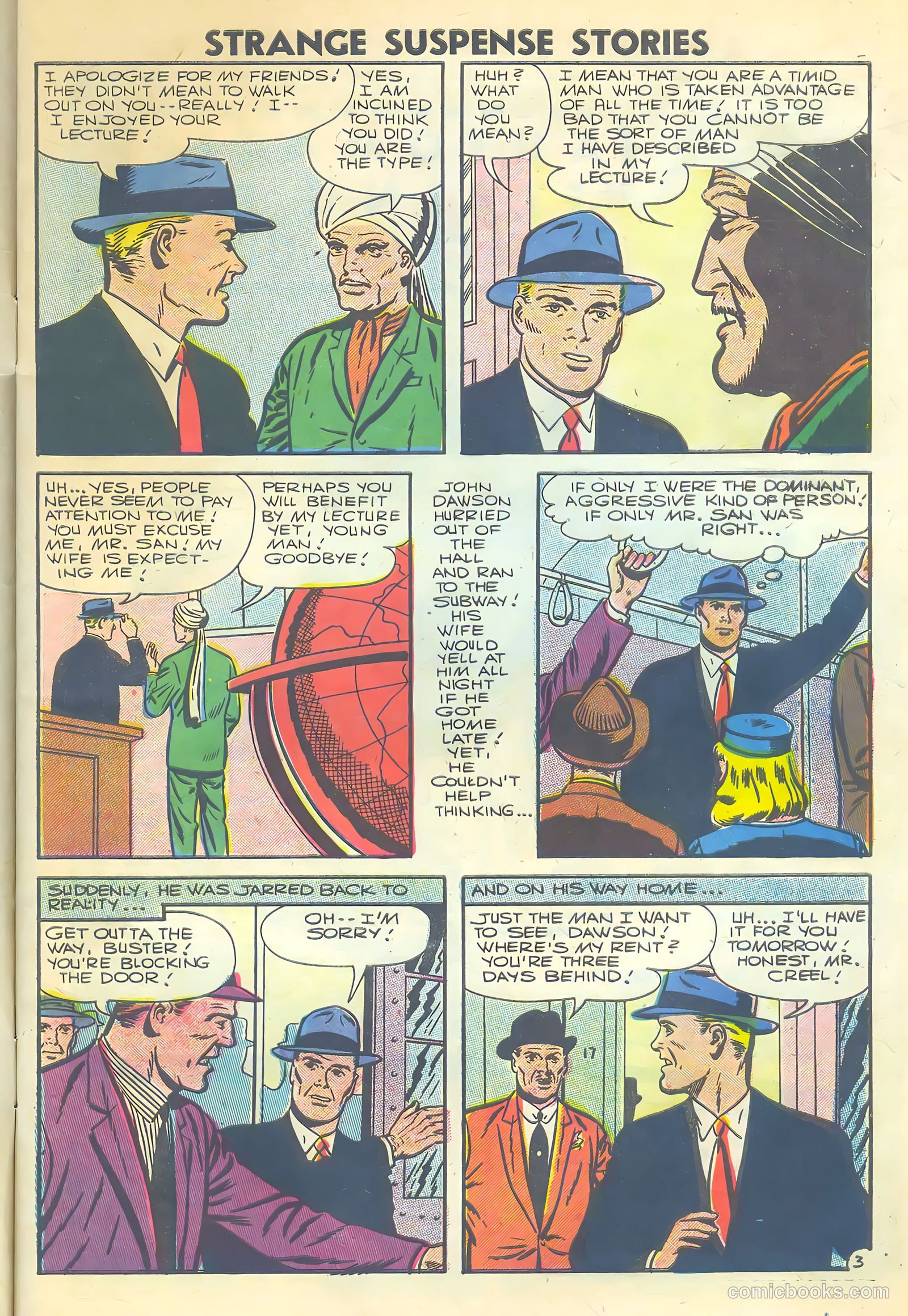 Strange Suspense Stories #30 (1956) — page 5 of 36