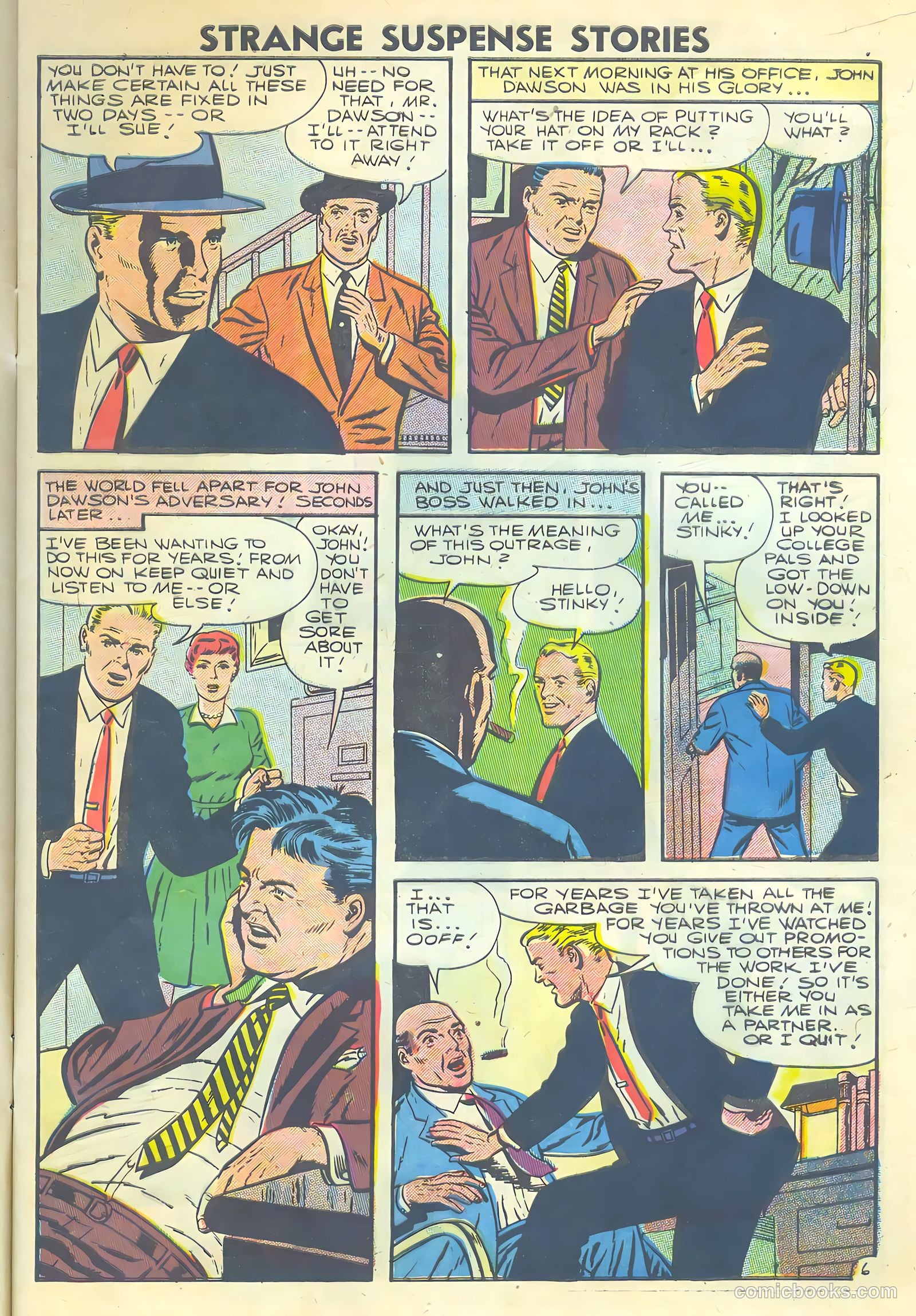 Strange Suspense Stories #30 (1956) — page 9 of 36
