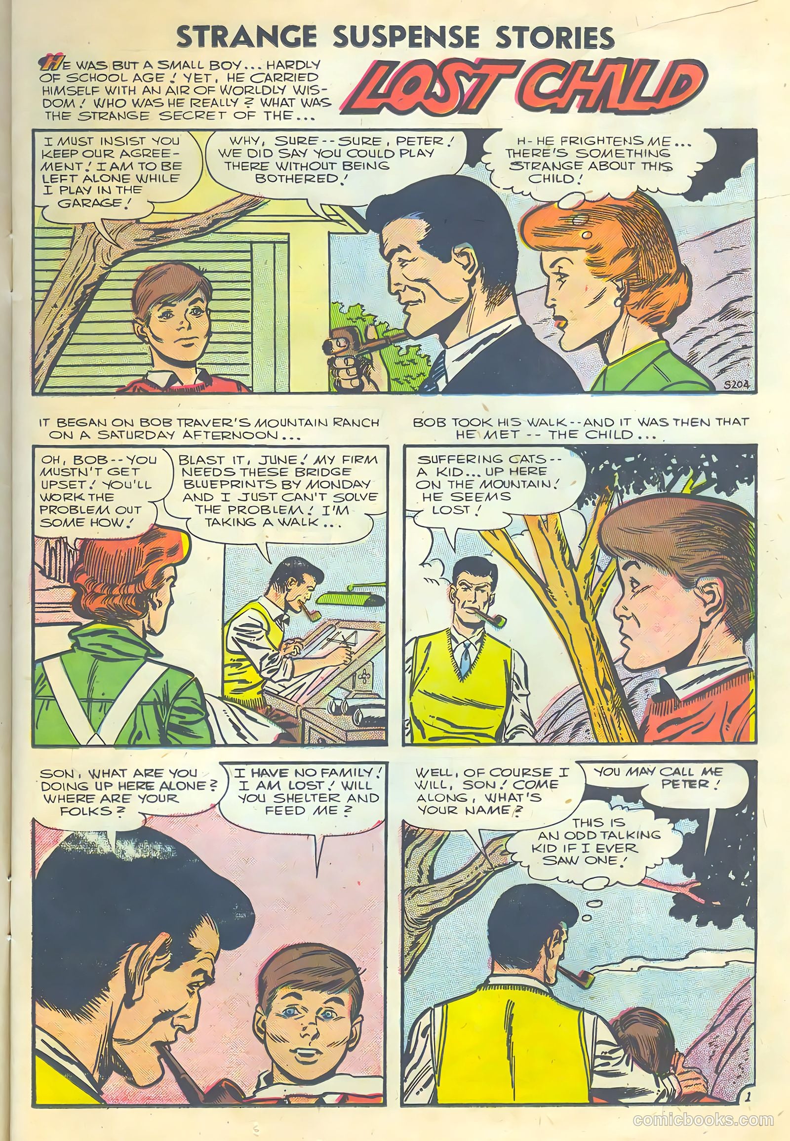 Strange Suspense Stories #30 (1956) — page 11 of 36