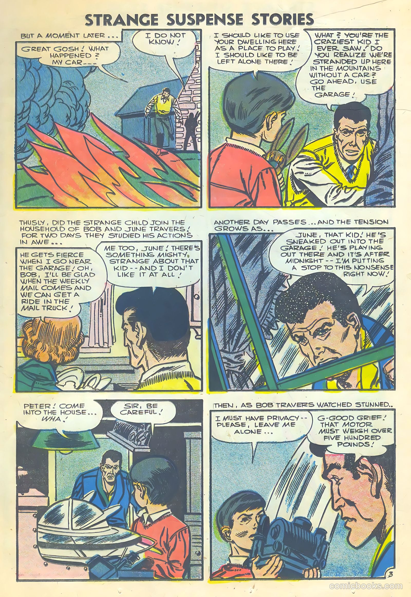 Strange Suspense Stories #30 (1956) — page 13 of 36