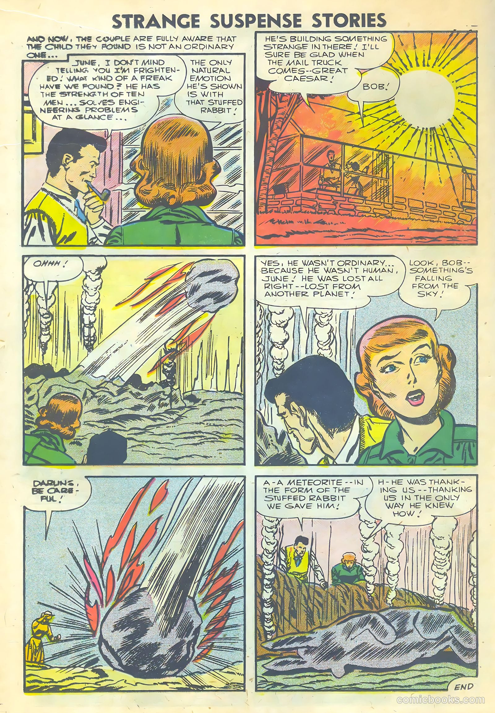 Strange Suspense Stories #30 (1956) — page 14 of 36