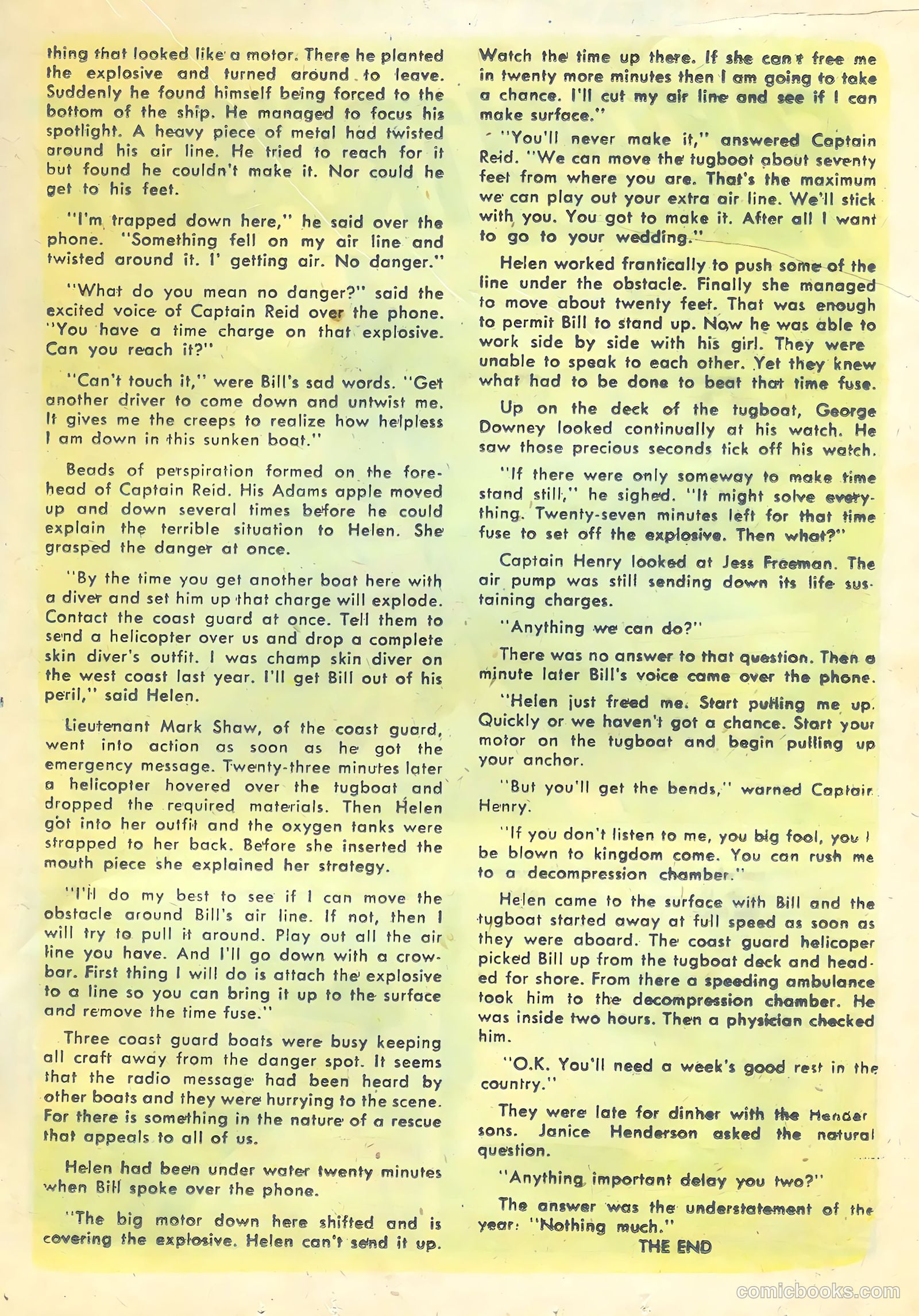 Strange Suspense Stories #30 (1956) — page 17 of 36