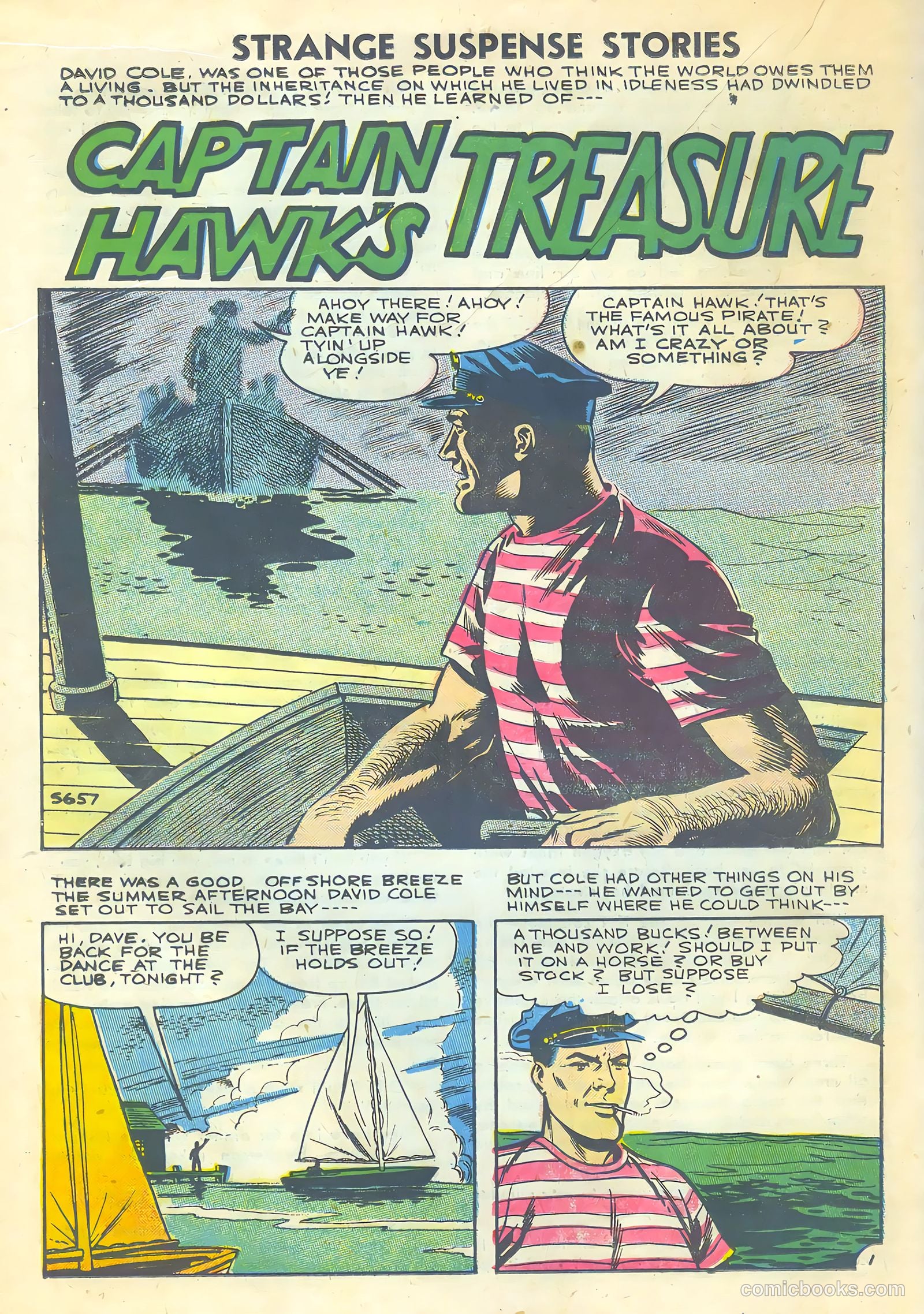 Strange Suspense Stories #30 (1956) — page 18 of 36