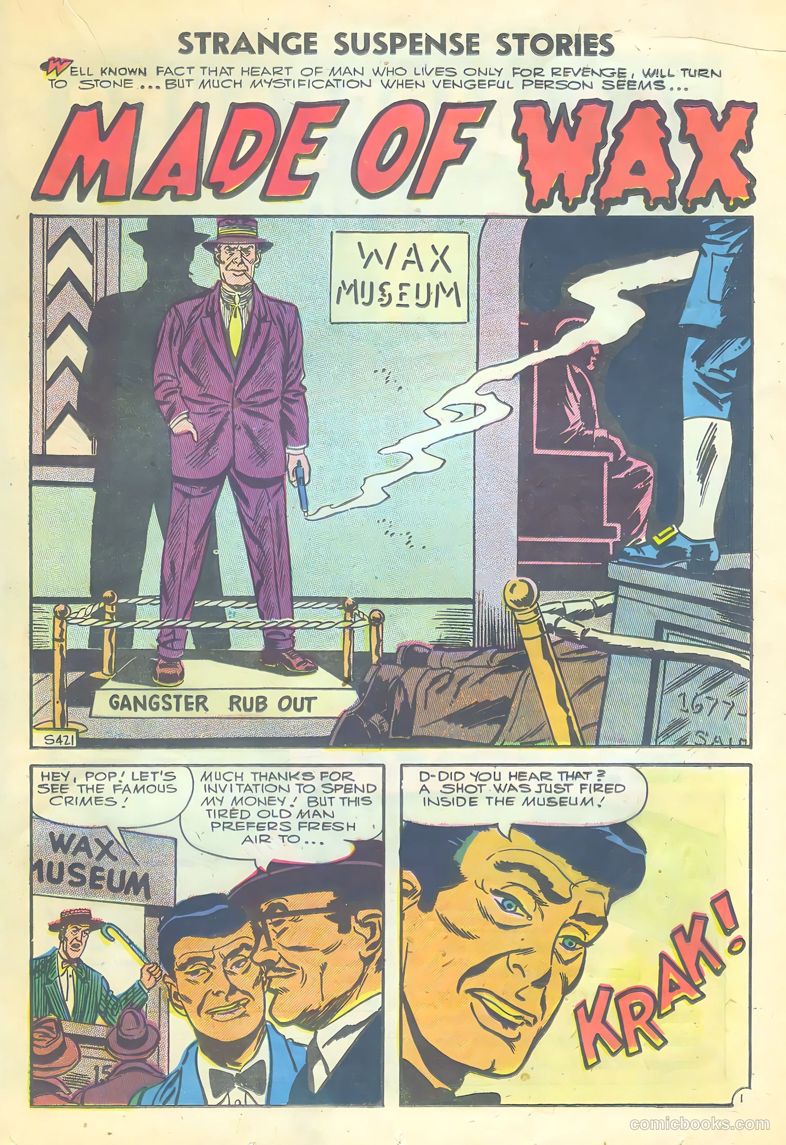 Strange Suspense Stories #30 (1956) — page 21 of 36