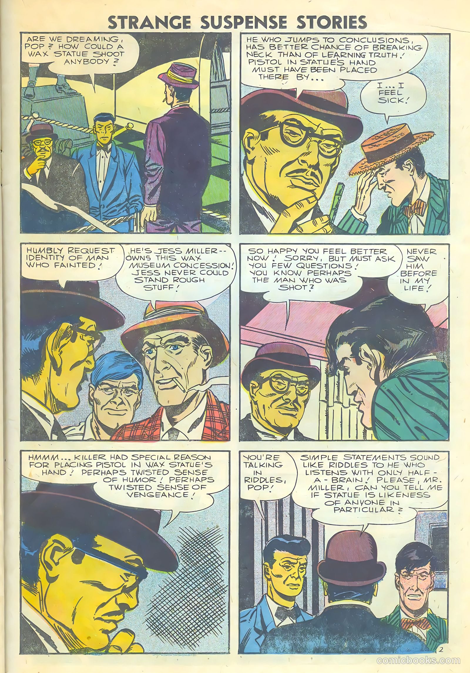 Strange Suspense Stories #30 (1956) — page 23 of 36