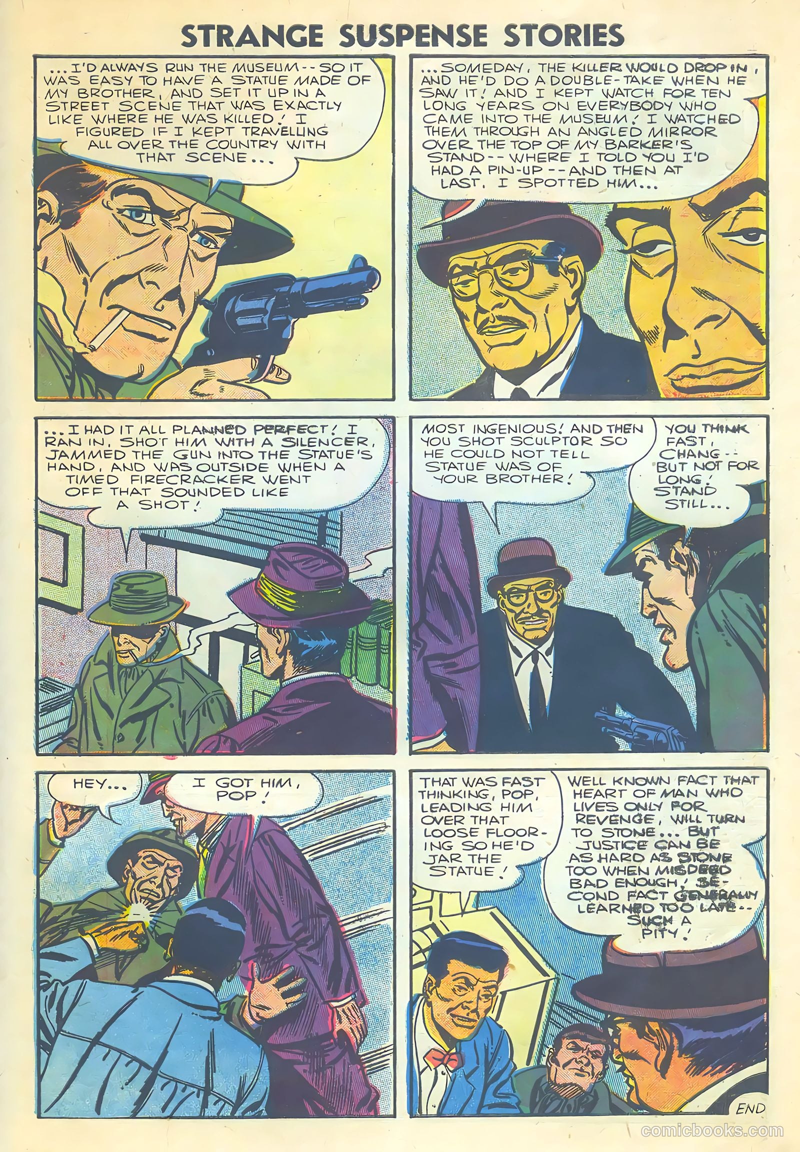 Strange Suspense Stories #30 (1956) — page 27 of 36