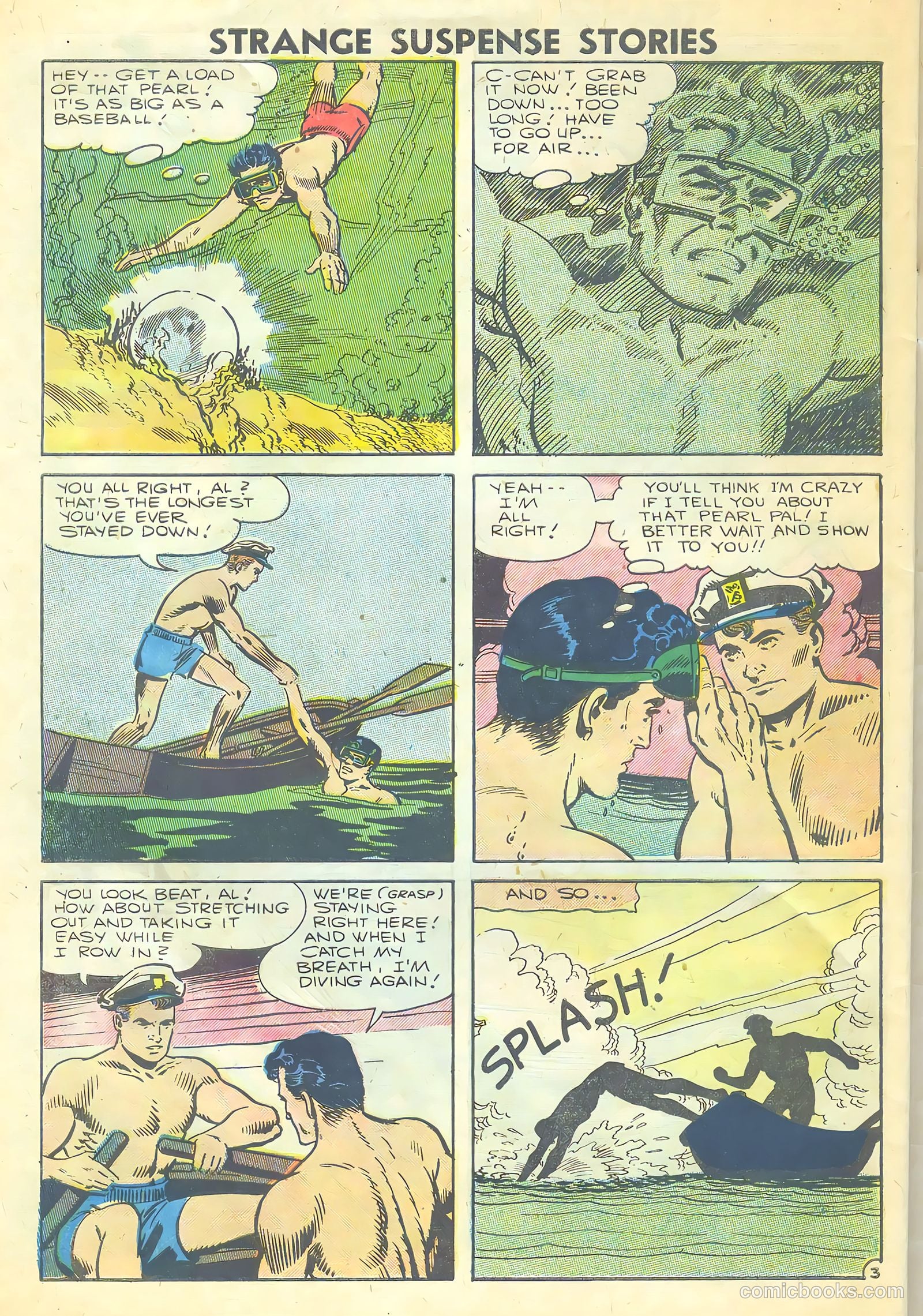 Strange Suspense Stories #30 (1956) — page 30 of 36
