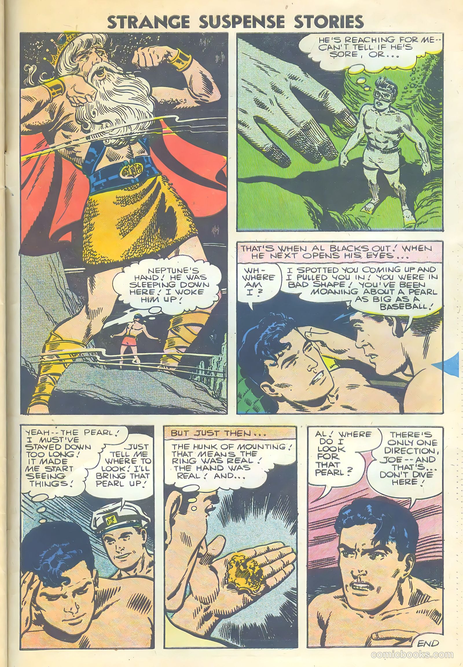 Strange Suspense Stories #30 (1956) — page 33 of 36