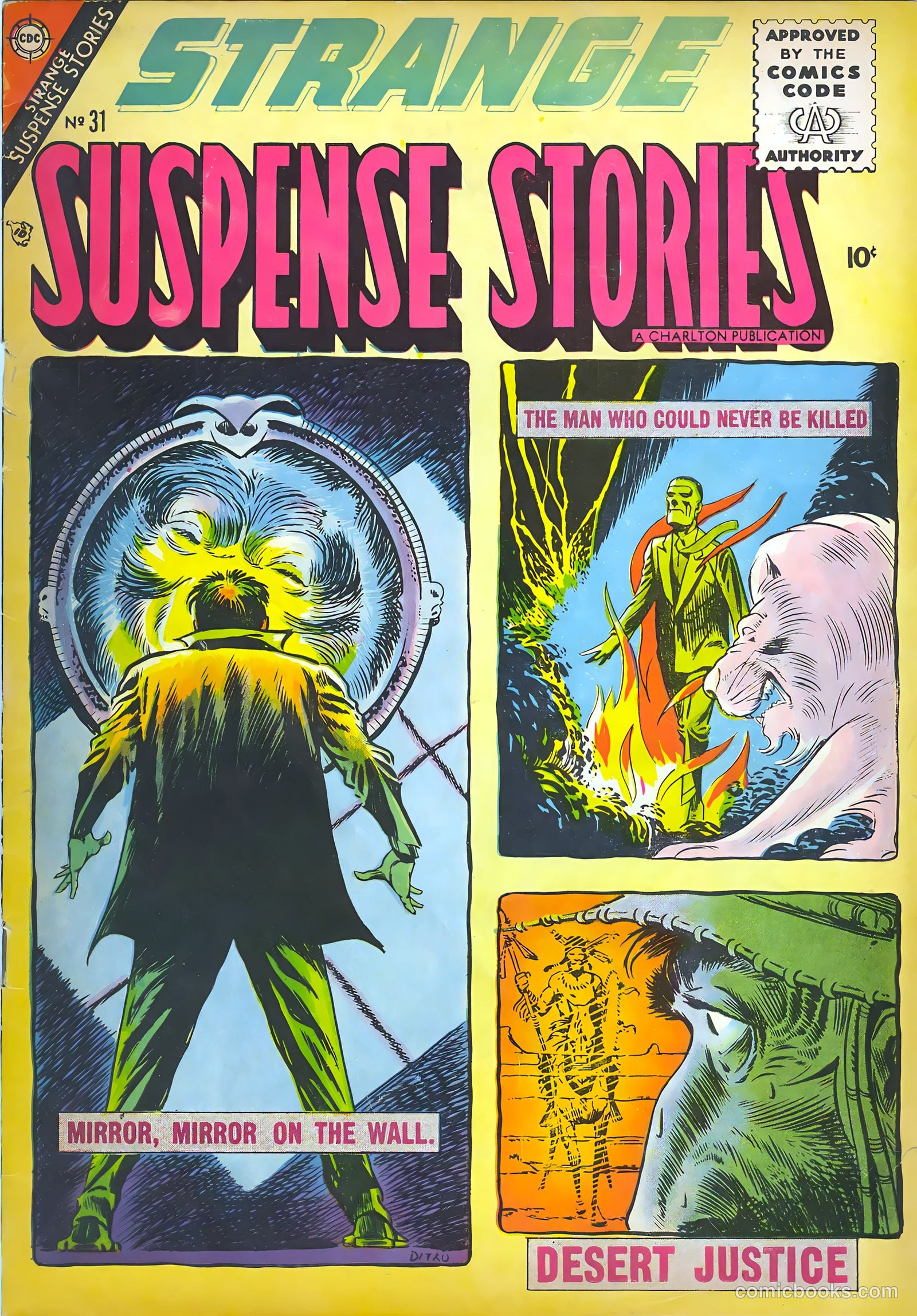 Strange Suspense Stories #31