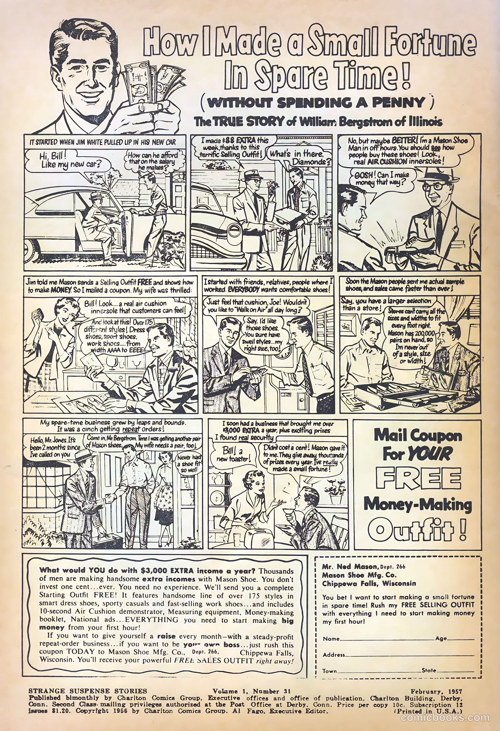 Strange Suspense Stories #31 (1957) — page 2 of 36