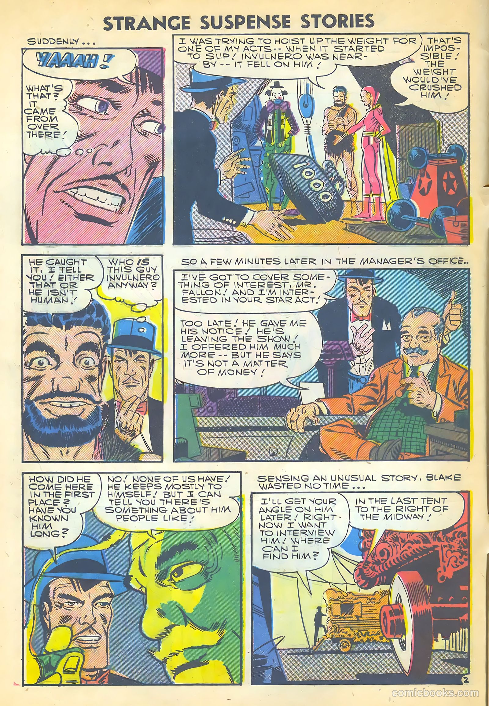 Strange Suspense Stories #31 (1957) — page 4 of 36