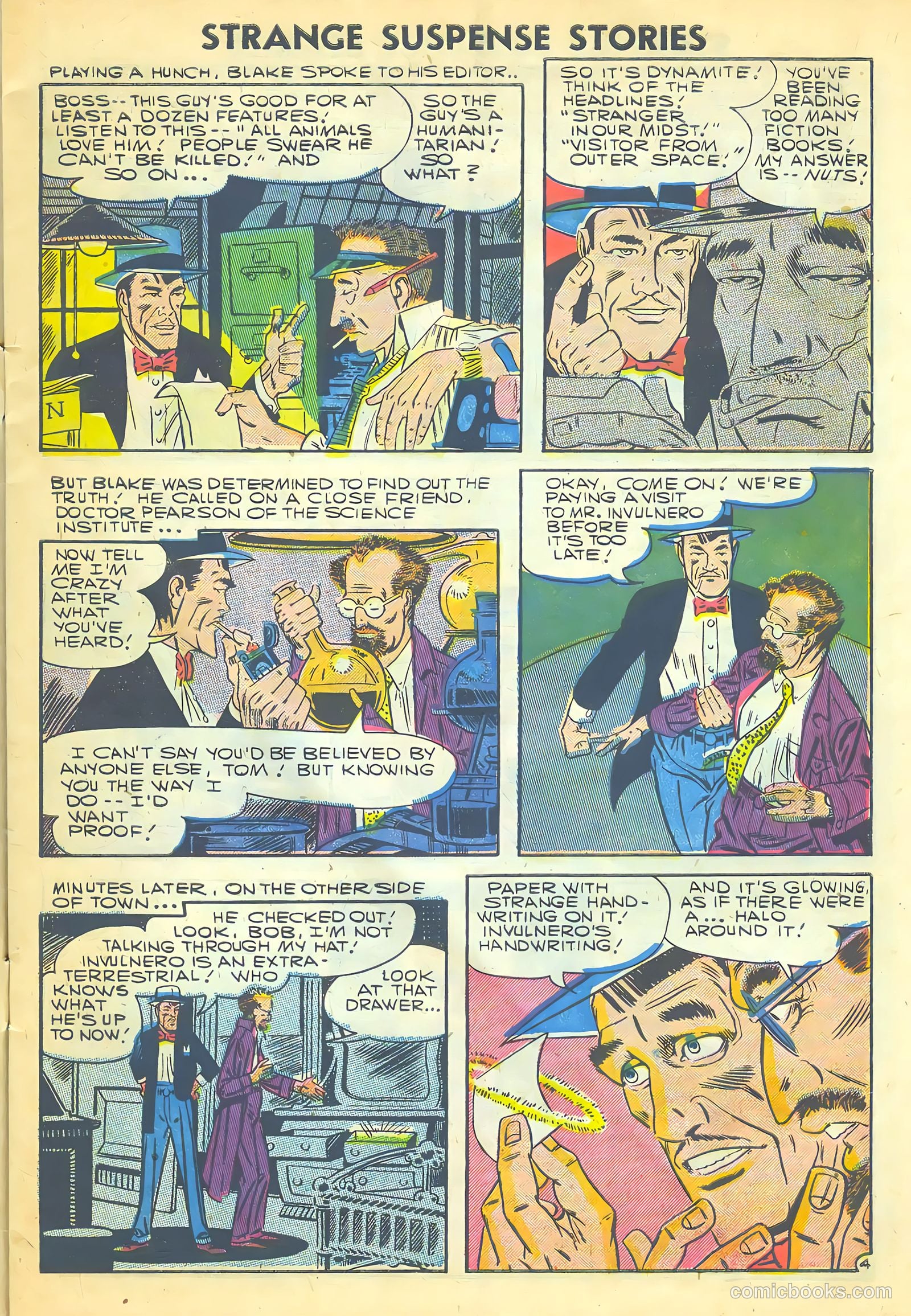 Strange Suspense Stories #31 (1957) — page 7 of 36