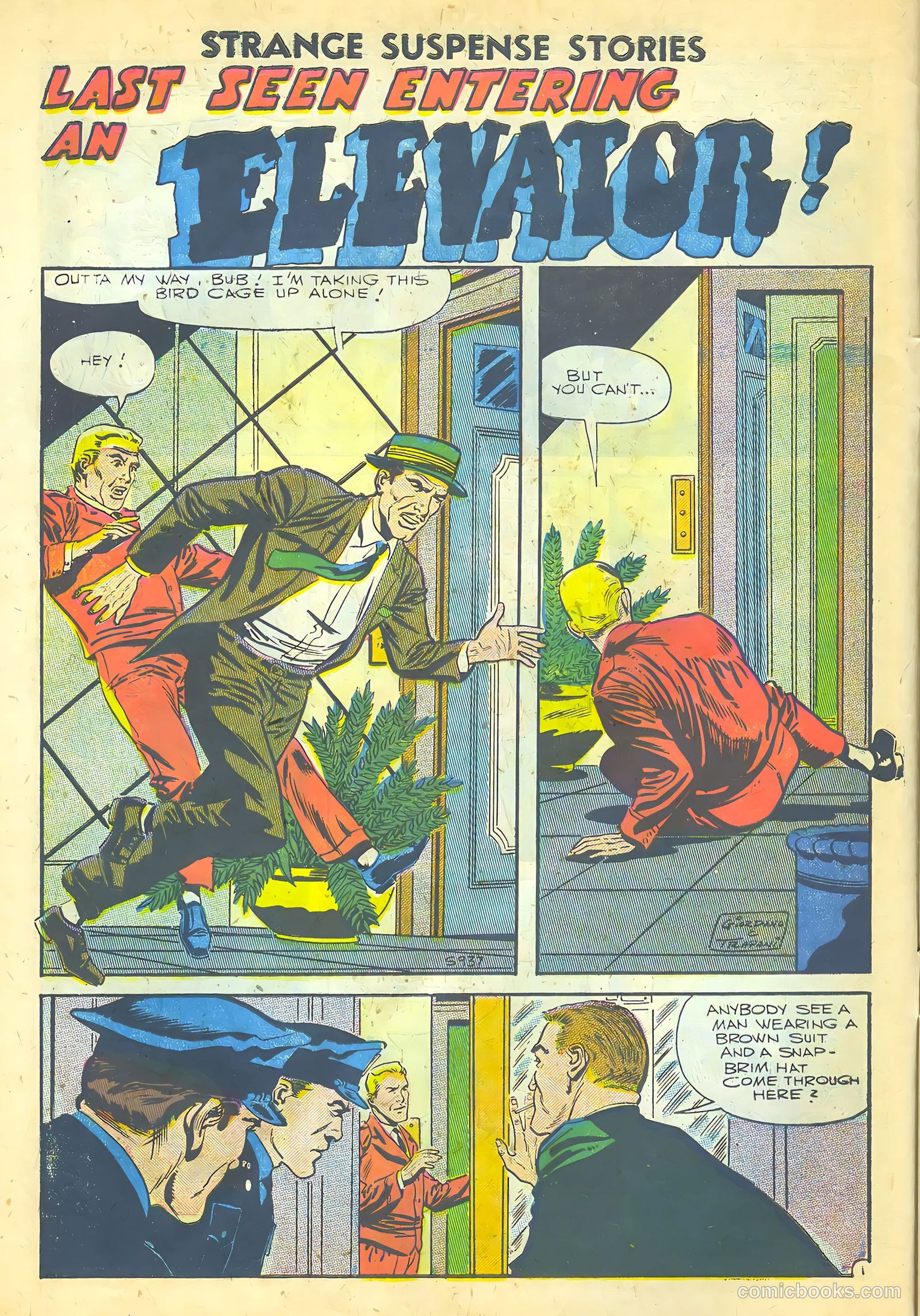 Strange Suspense Stories #31 (1957) — page 10 of 36