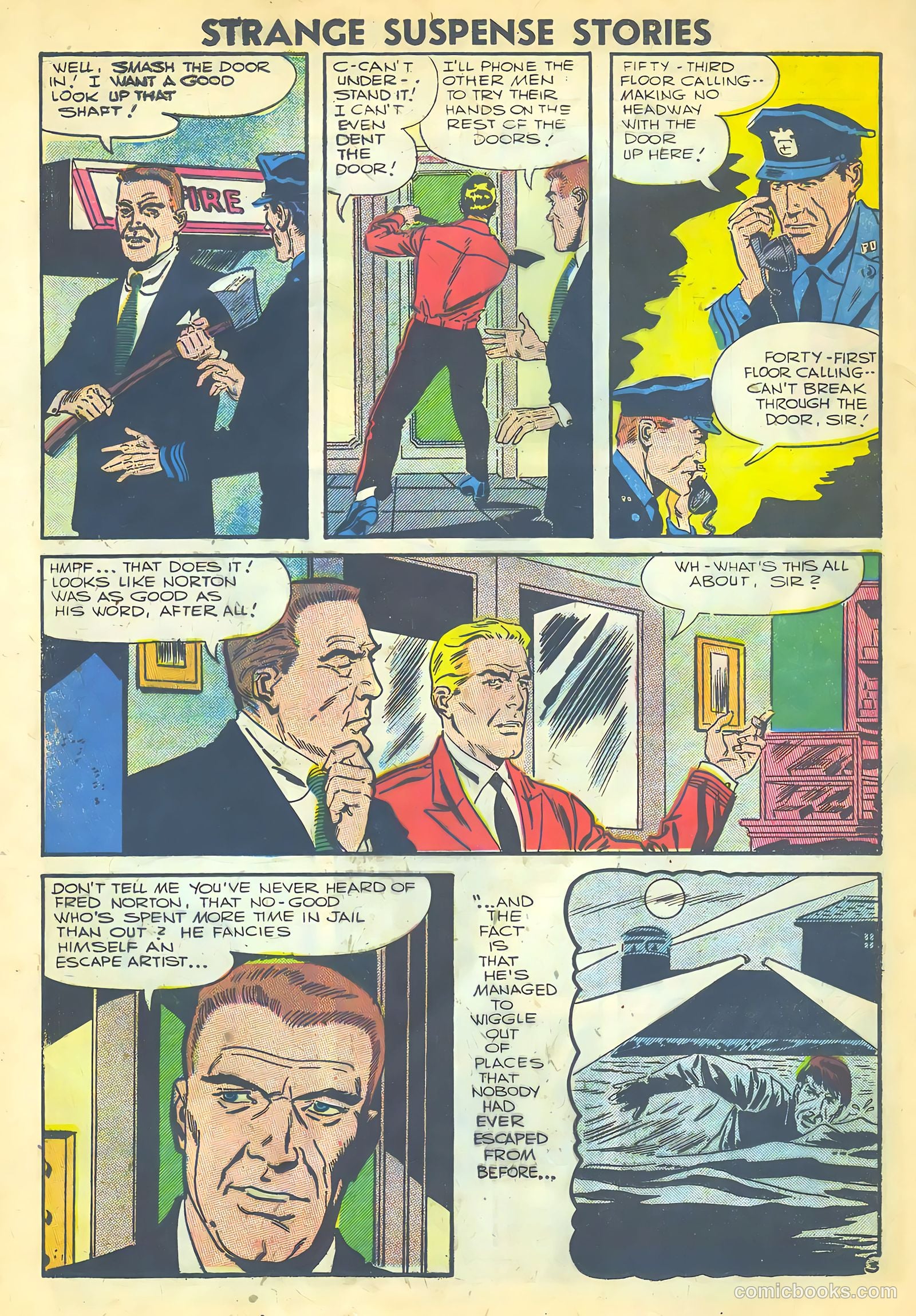 Strange Suspense Stories #31 (1957) — page 12 of 36