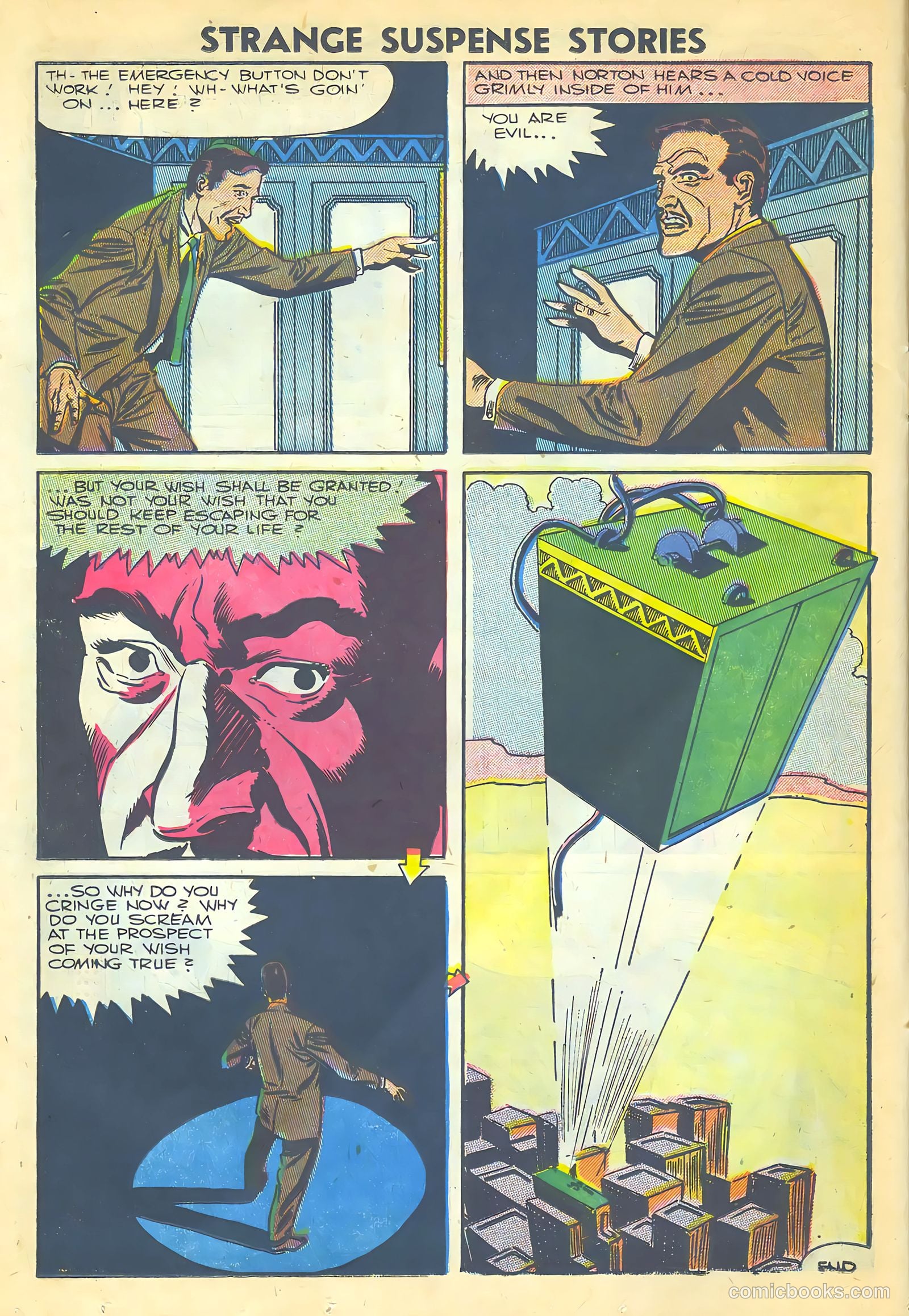 Strange Suspense Stories #31 (1957) — page 14 of 36