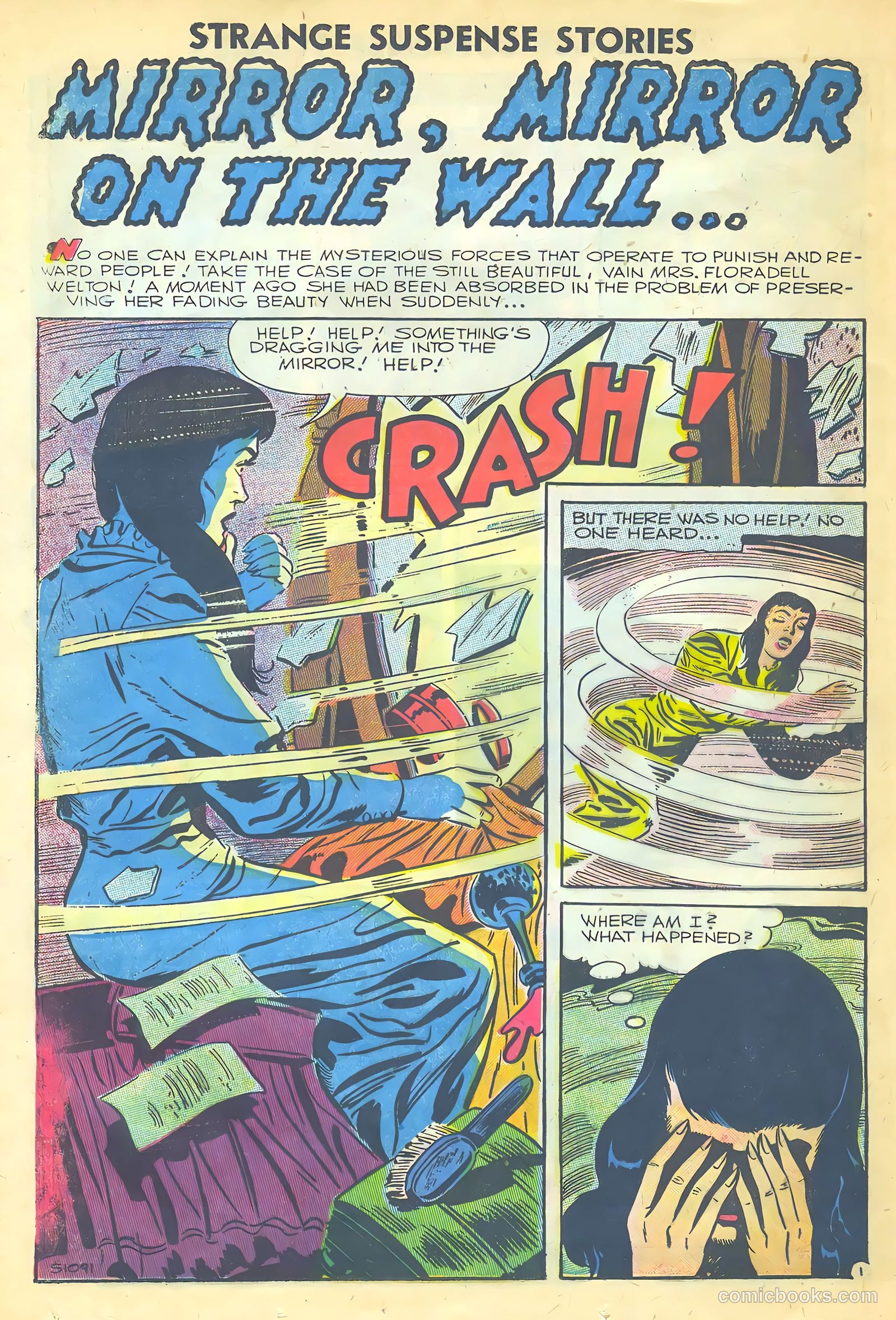 Strange Suspense Stories #31 (1957) — page 24 of 36