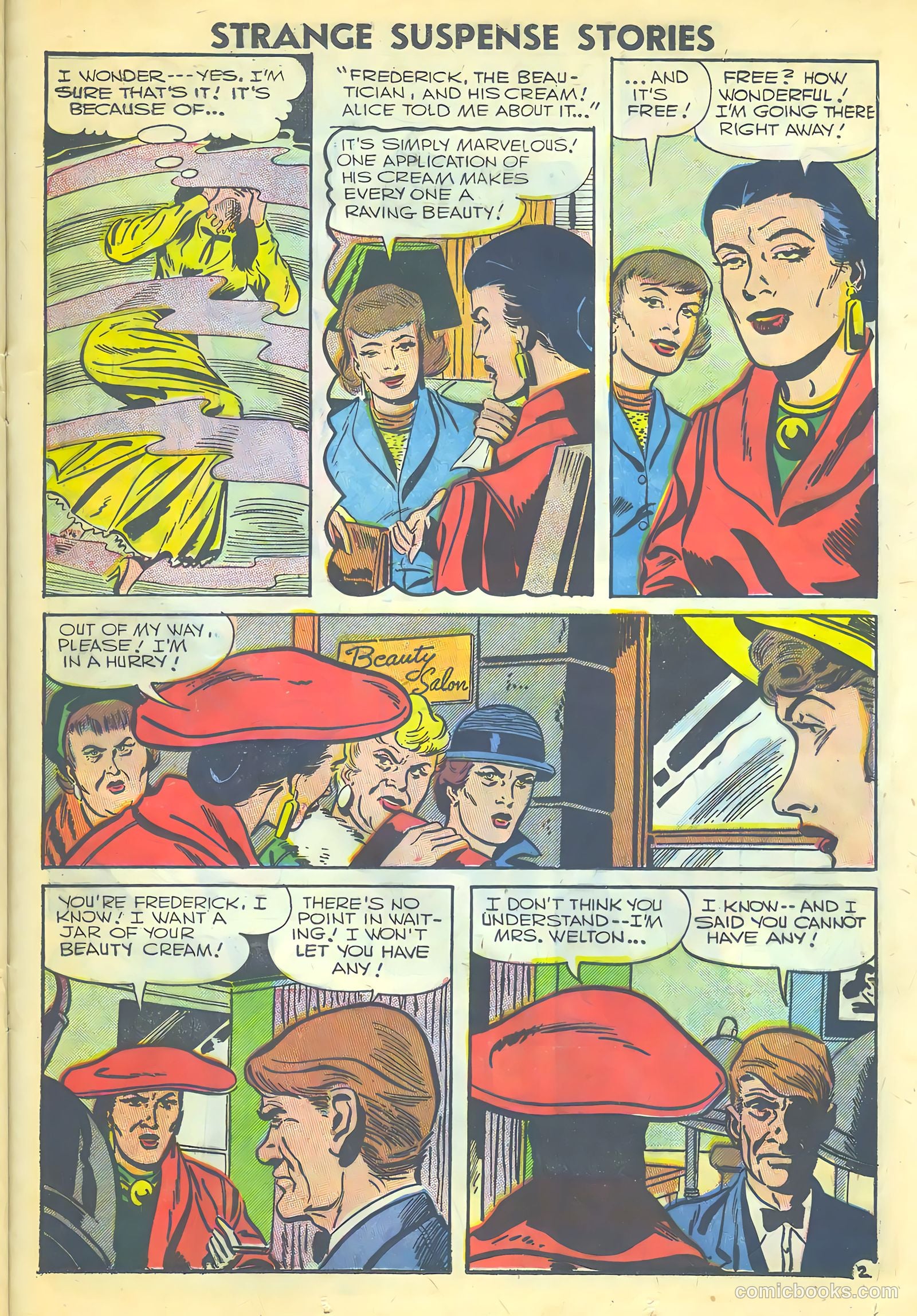 Strange Suspense Stories #31 (1957) — page 25 of 36