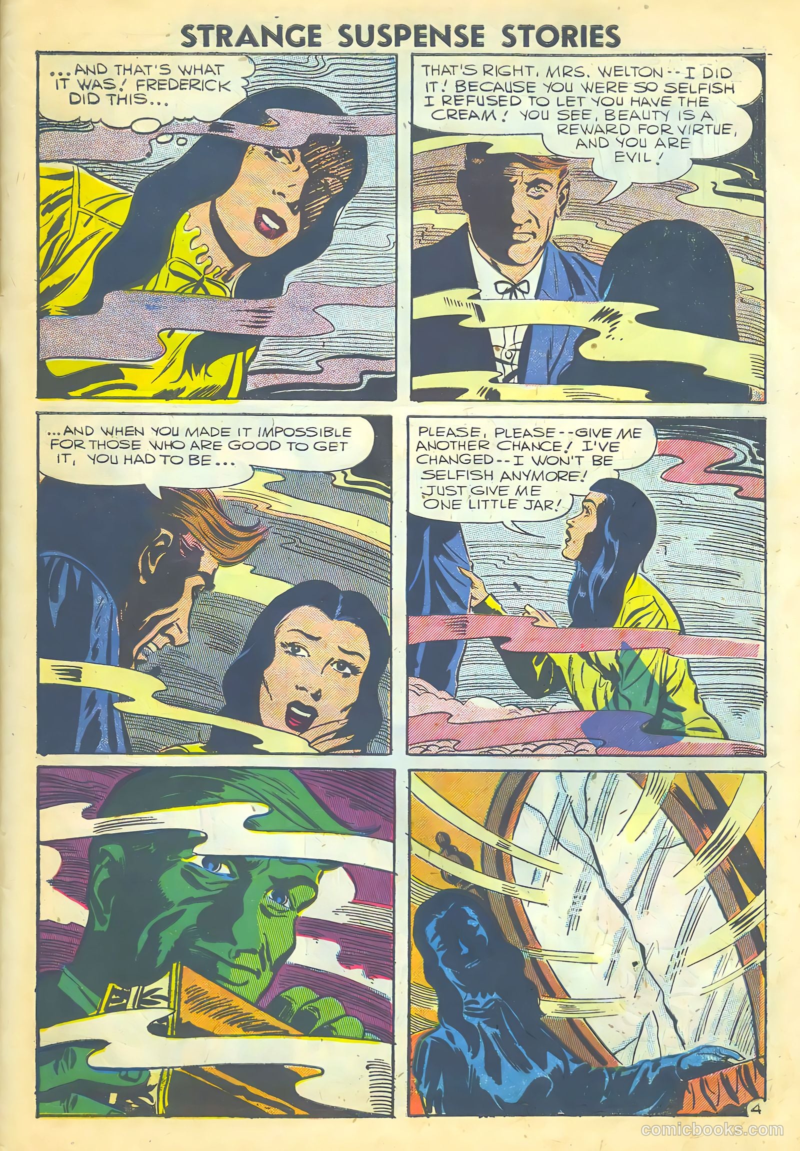 Strange Suspense Stories #31 (1957) — page 27 of 36