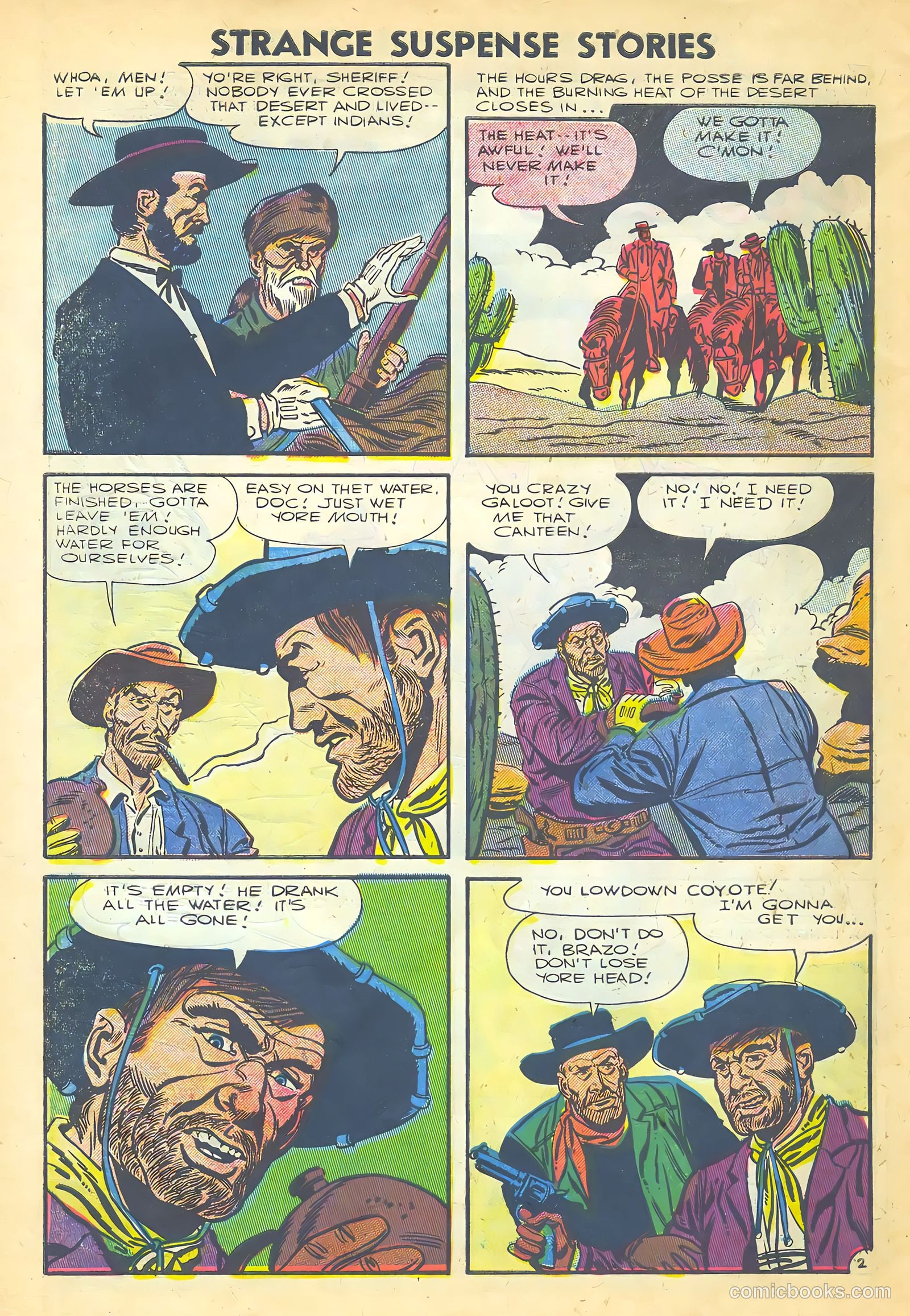 Strange Suspense Stories #31 (1957) — page 30 of 36