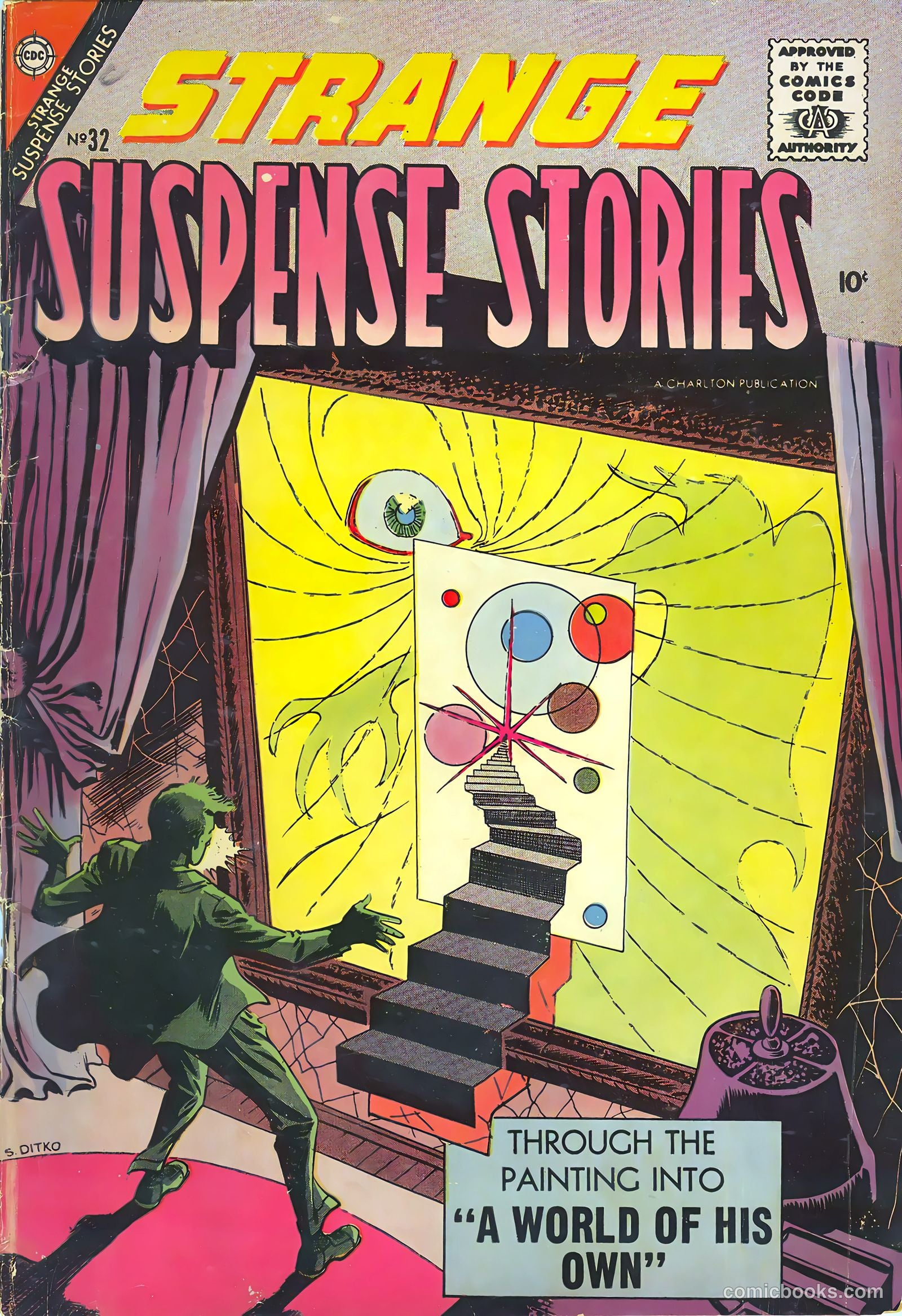 Strange Suspense Stories #32