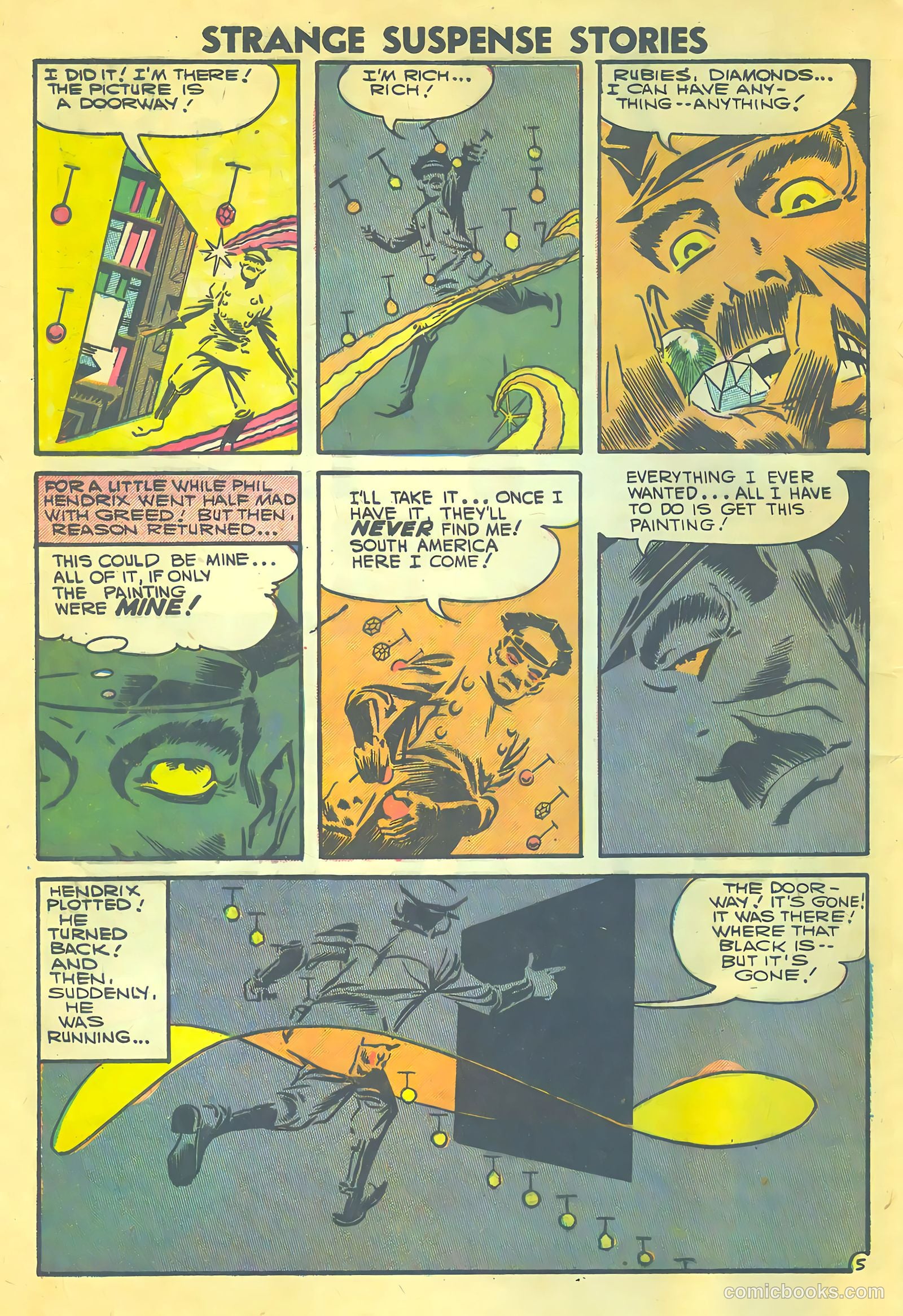 Strange Suspense Stories #32 (1957) — page 8 of 36