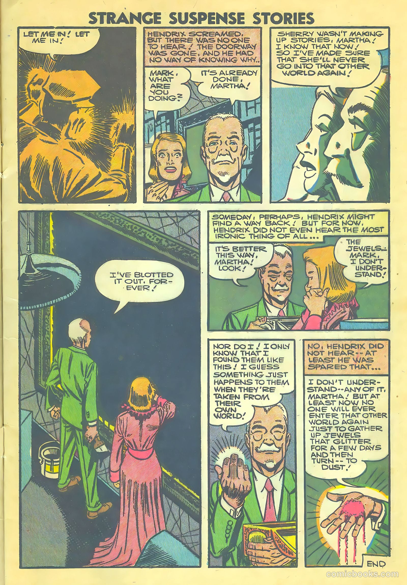 Strange Suspense Stories #32 (1957) — page 9 of 36