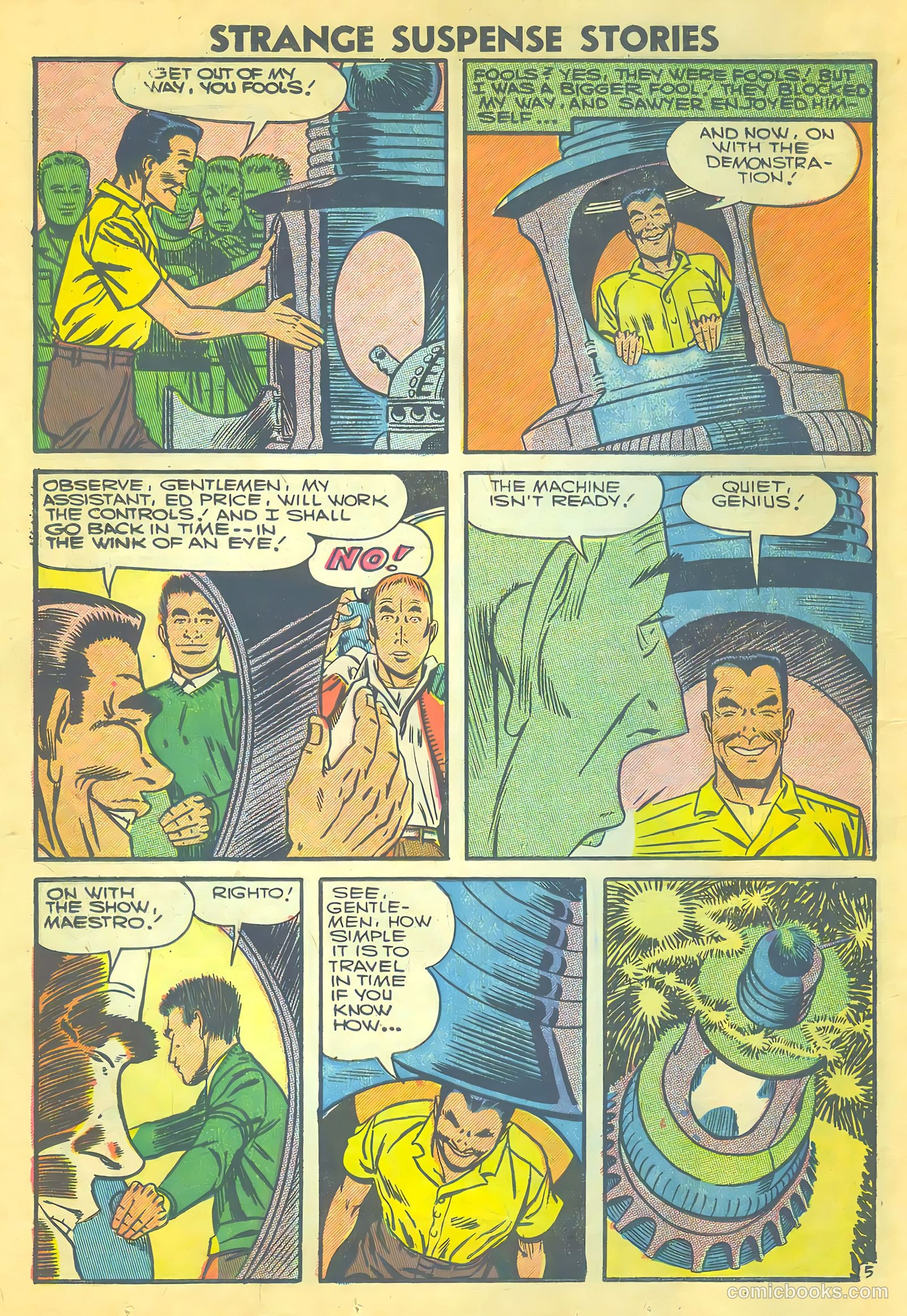 Strange Suspense Stories #32 (1957) — page 14 of 36