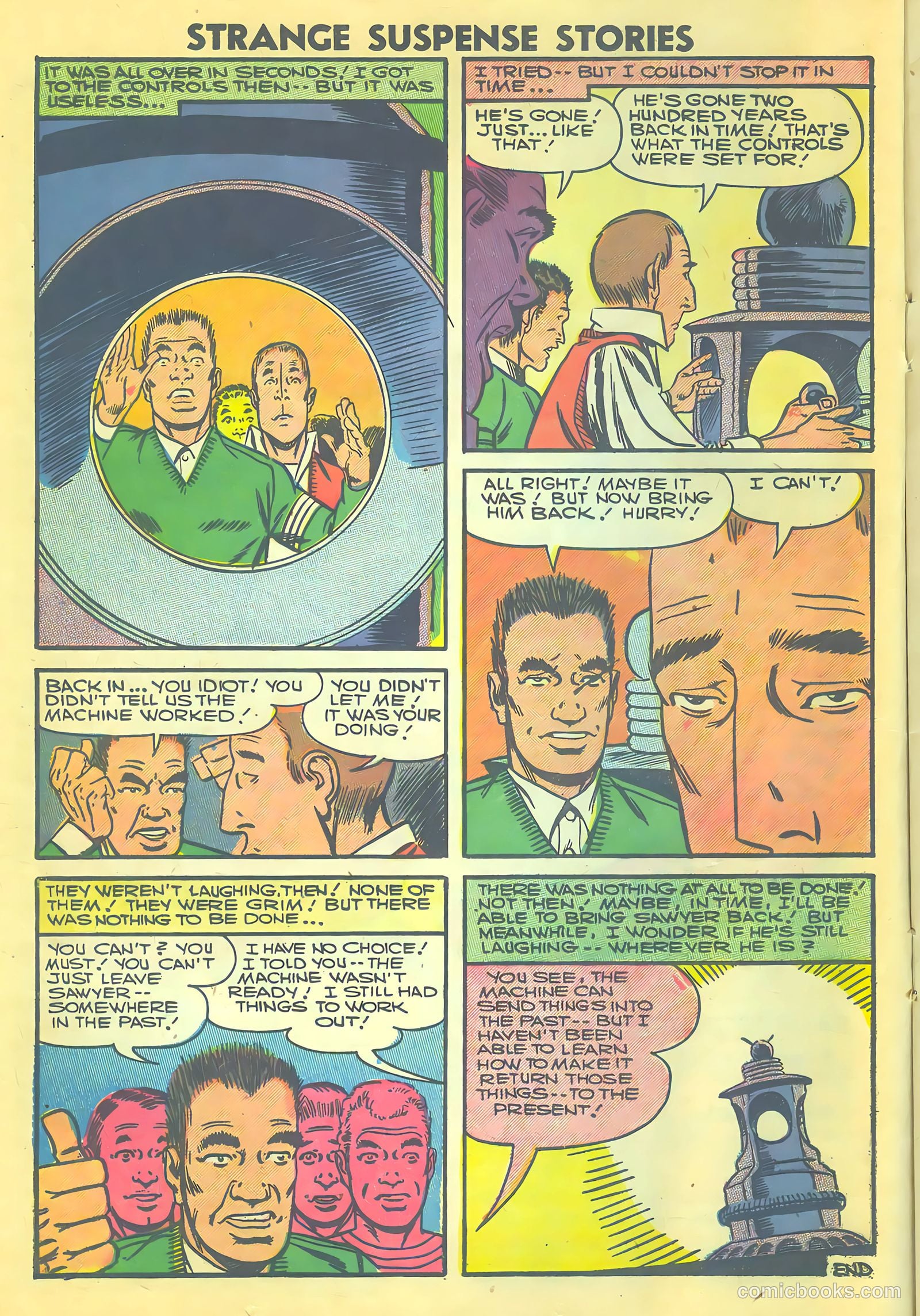 Strange Suspense Stories #32 (1957) — page 16 of 36