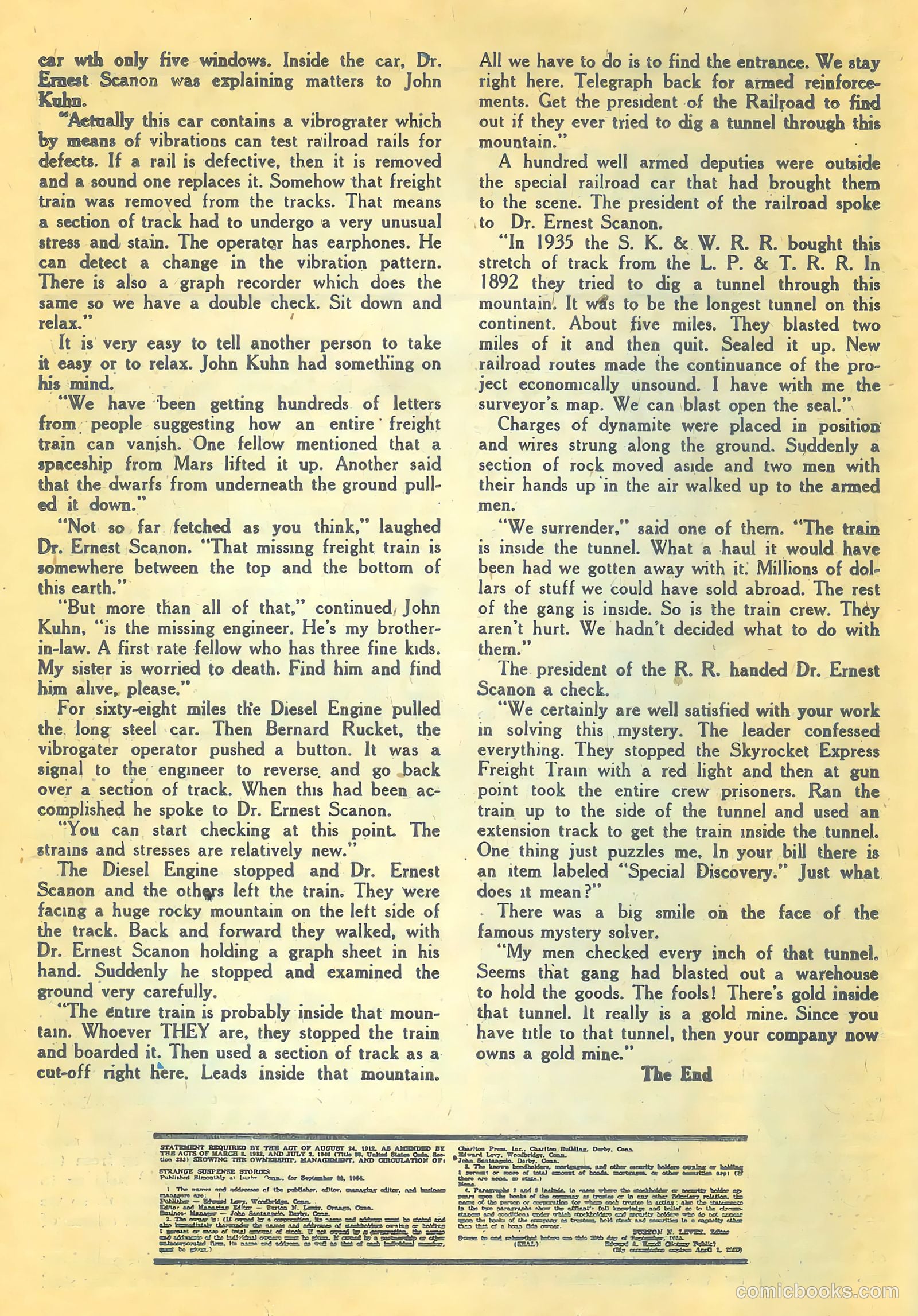 Strange Suspense Stories #32 (1957) — page 18 of 36