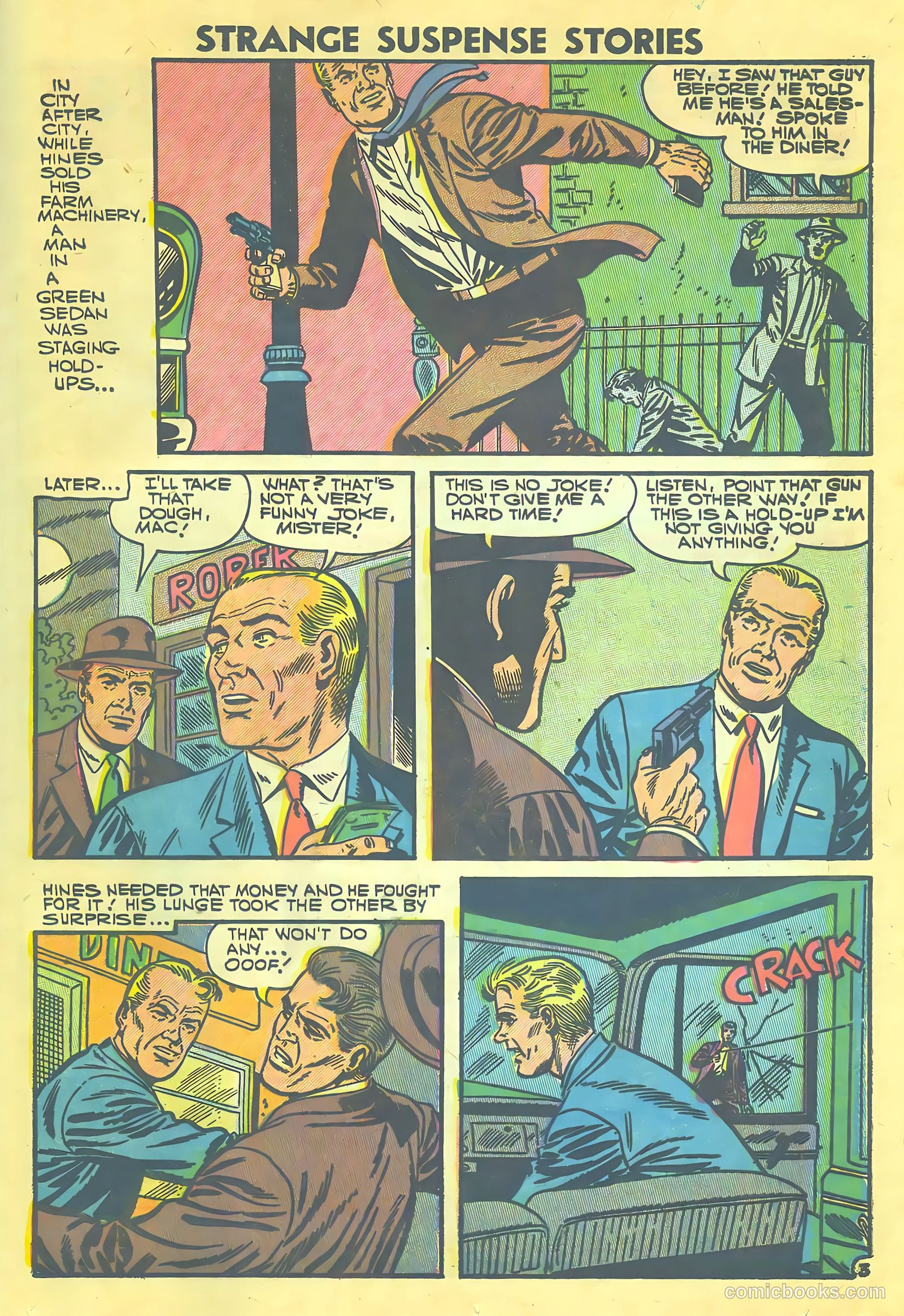 Strange Suspense Stories #32 (1957) — page 21 of 36