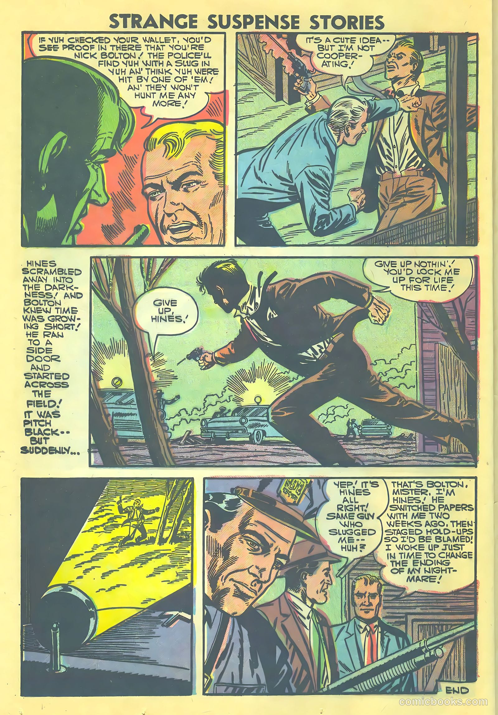 Strange Suspense Stories #32 (1957) — page 24 of 36