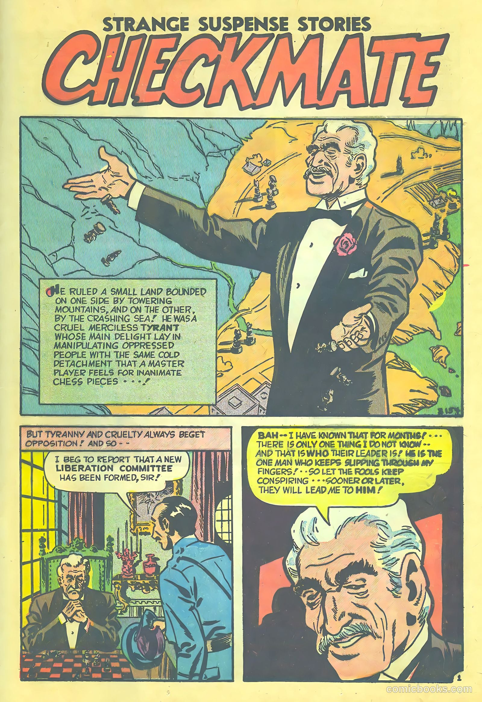 Strange Suspense Stories #32 (1957) — page 25 of 36