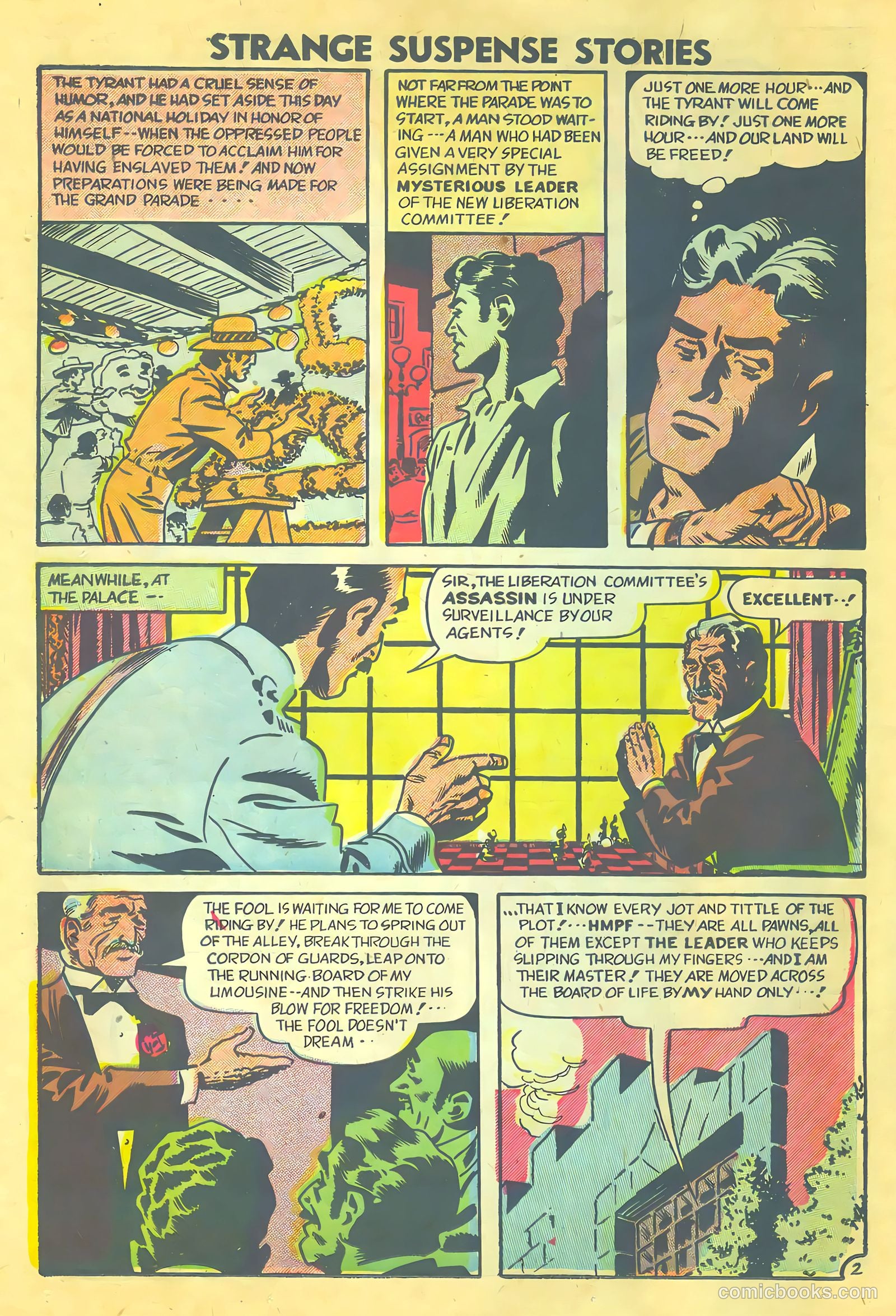 Strange Suspense Stories #32 (1957) — page 26 of 36
